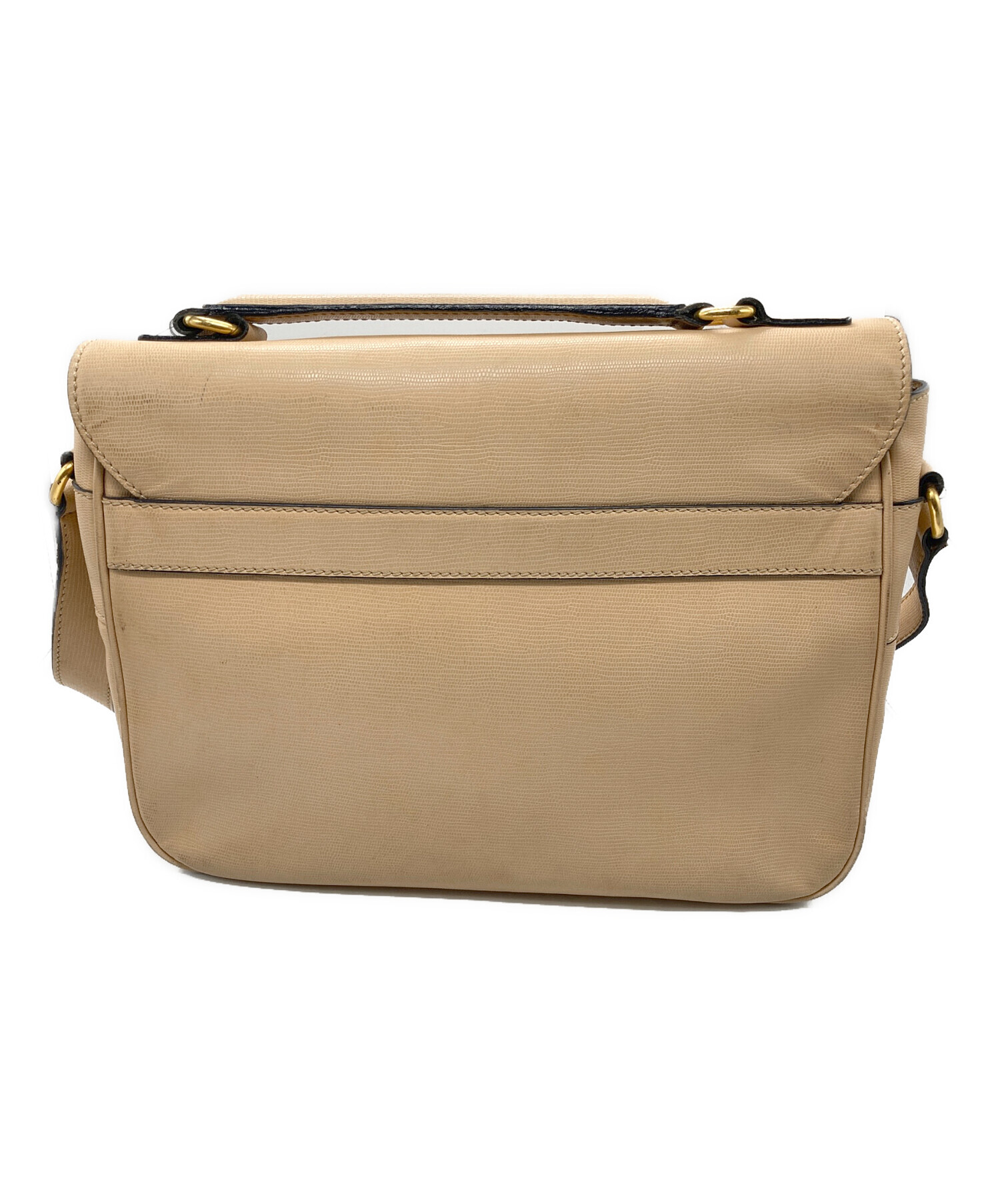 中古・古着通販】CELINE (セリーヌ) リザード型押しサークルロゴ