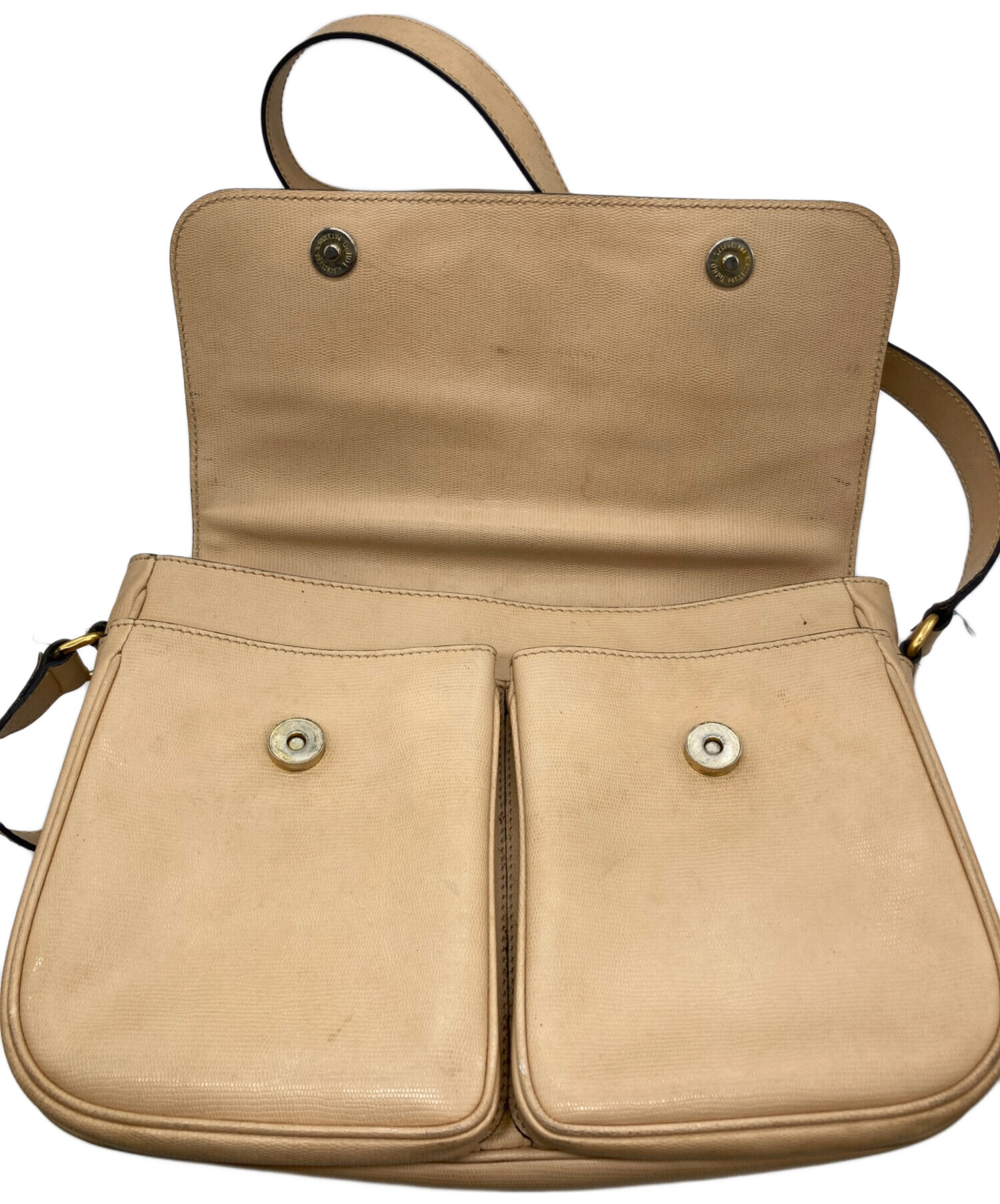 中古・古着通販】CELINE (セリーヌ) リザード型押しサークルロゴ