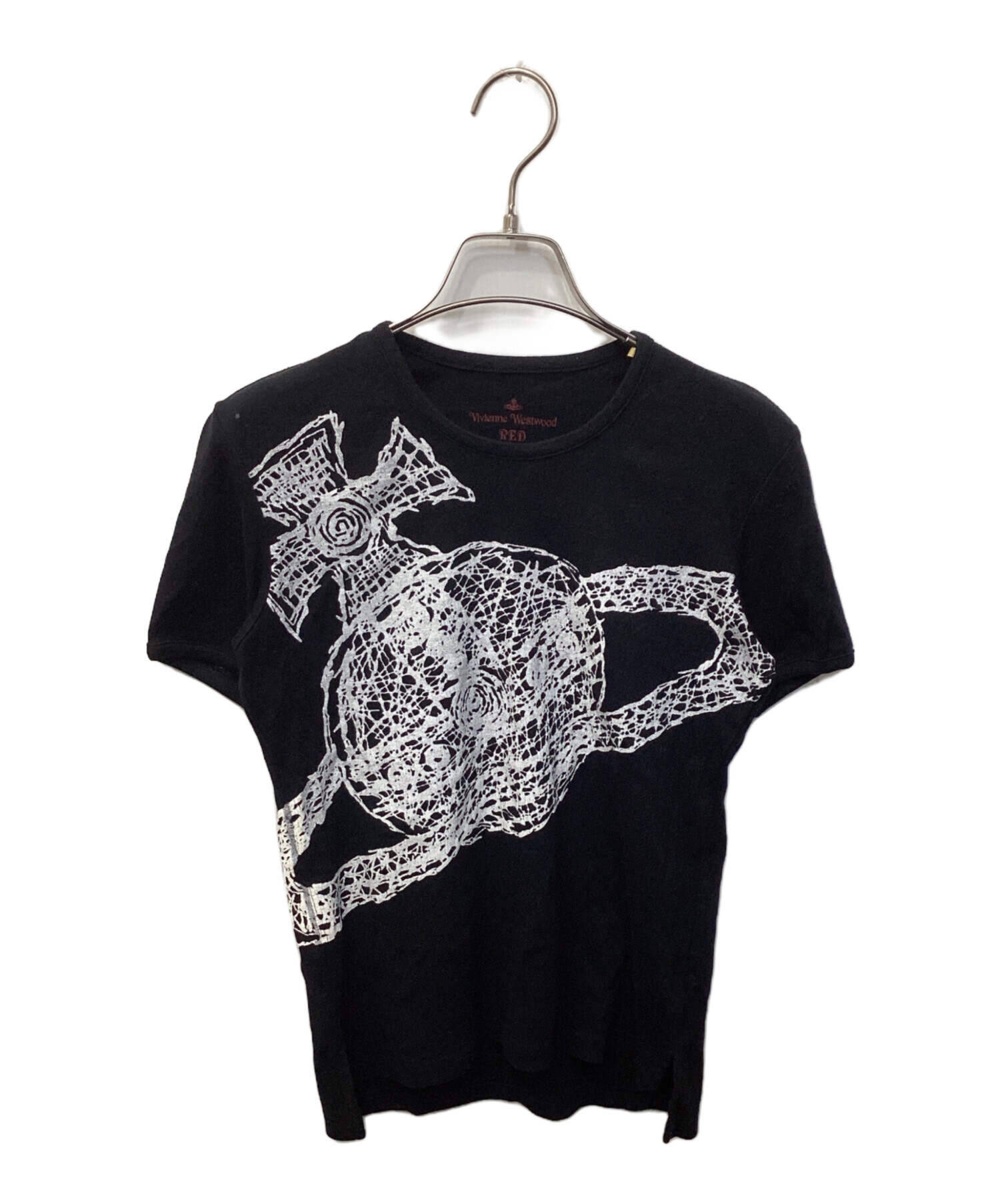 Vivienne Westwood RED LABEL 半袖Tシャツ　黒　オーブ 中古・古着通販】Vivienne Westwood RED LABEL (ヴィヴィアンウエスト