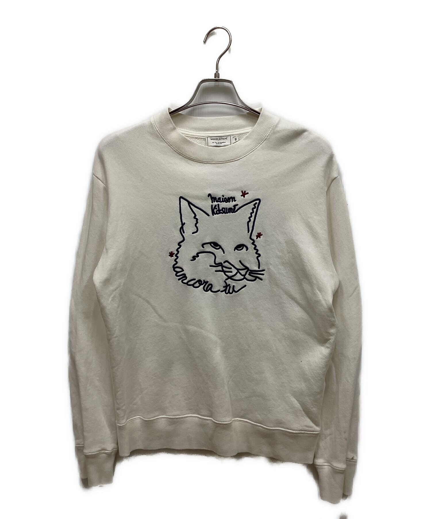 中古・古着通販】MAISON KITSUNE (メゾンキツネ) ロゴスウェット