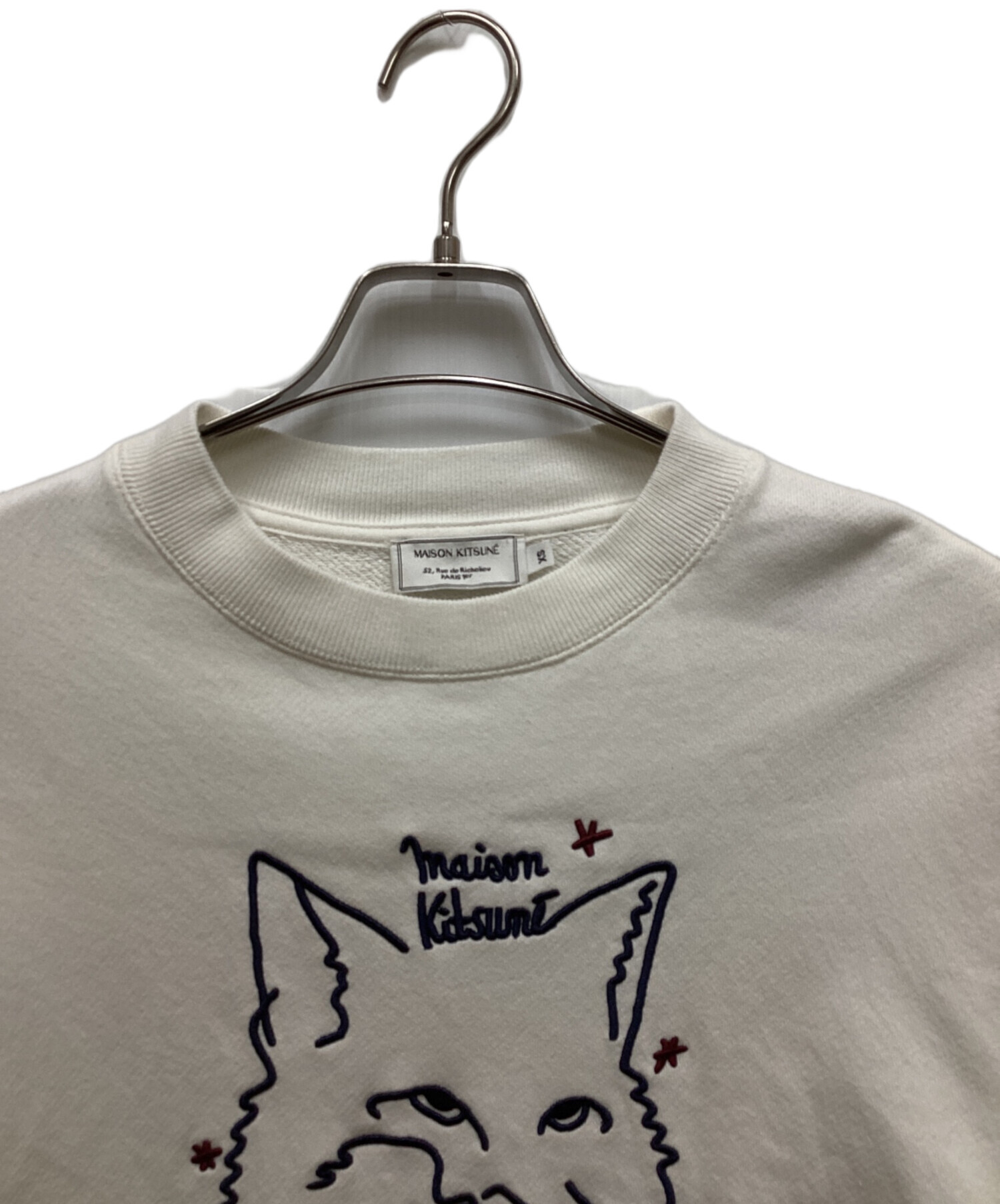 中古・古着通販】MAISON KITSUNE (メゾンキツネ) ロゴスウェット