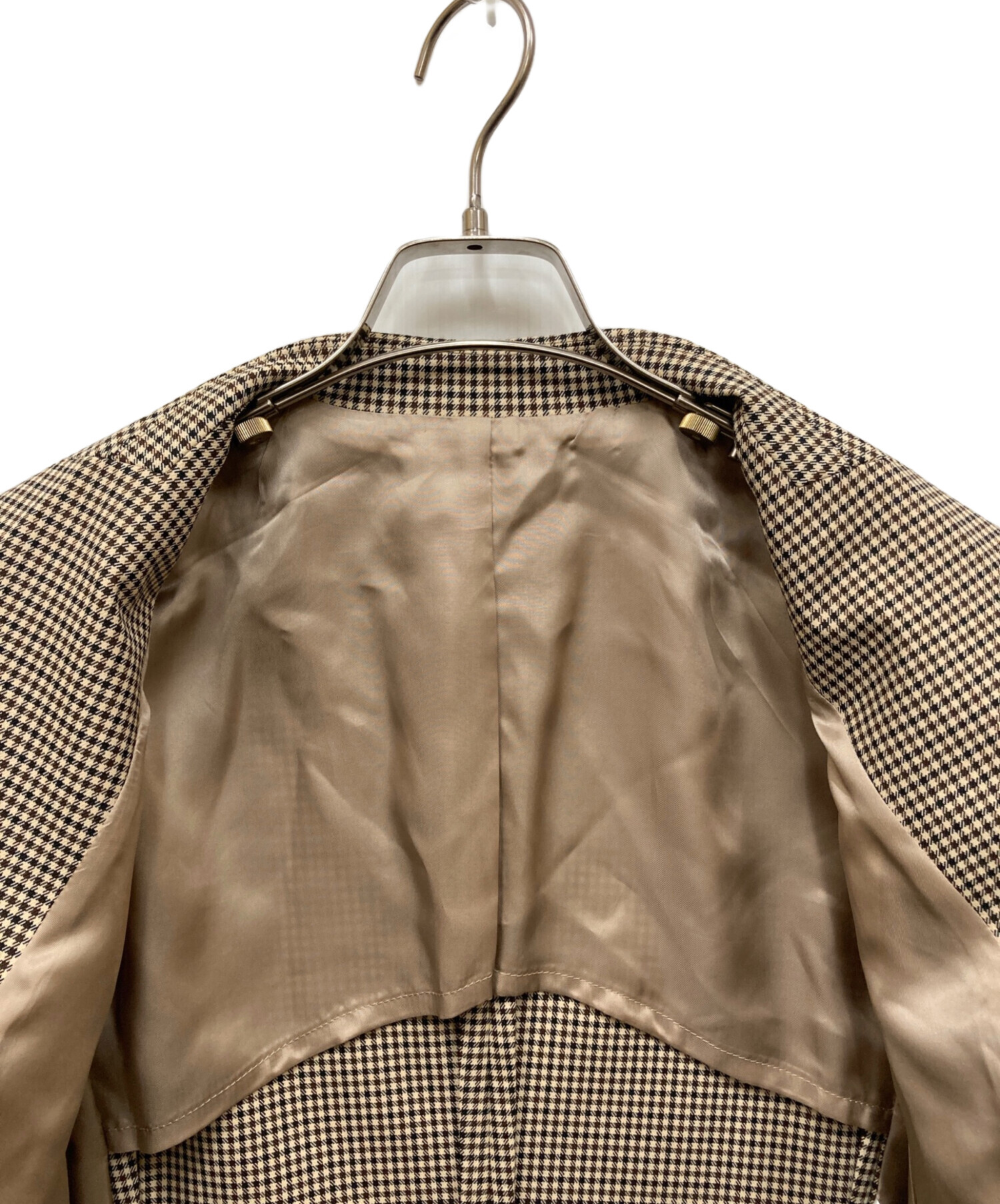 リメイク古着 ジャケット ユウカ 中古・古着通販】23区 (ニジュウサンク) ガンクラブチェック