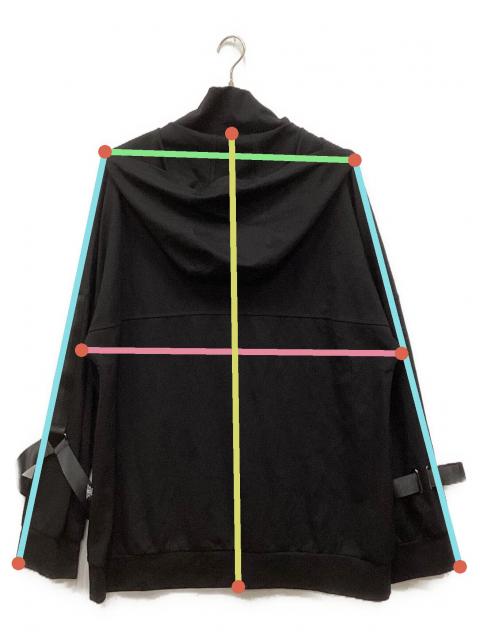 中古・古着通販】OZZCONTE (オッズコンテ) アシンメトリージップ