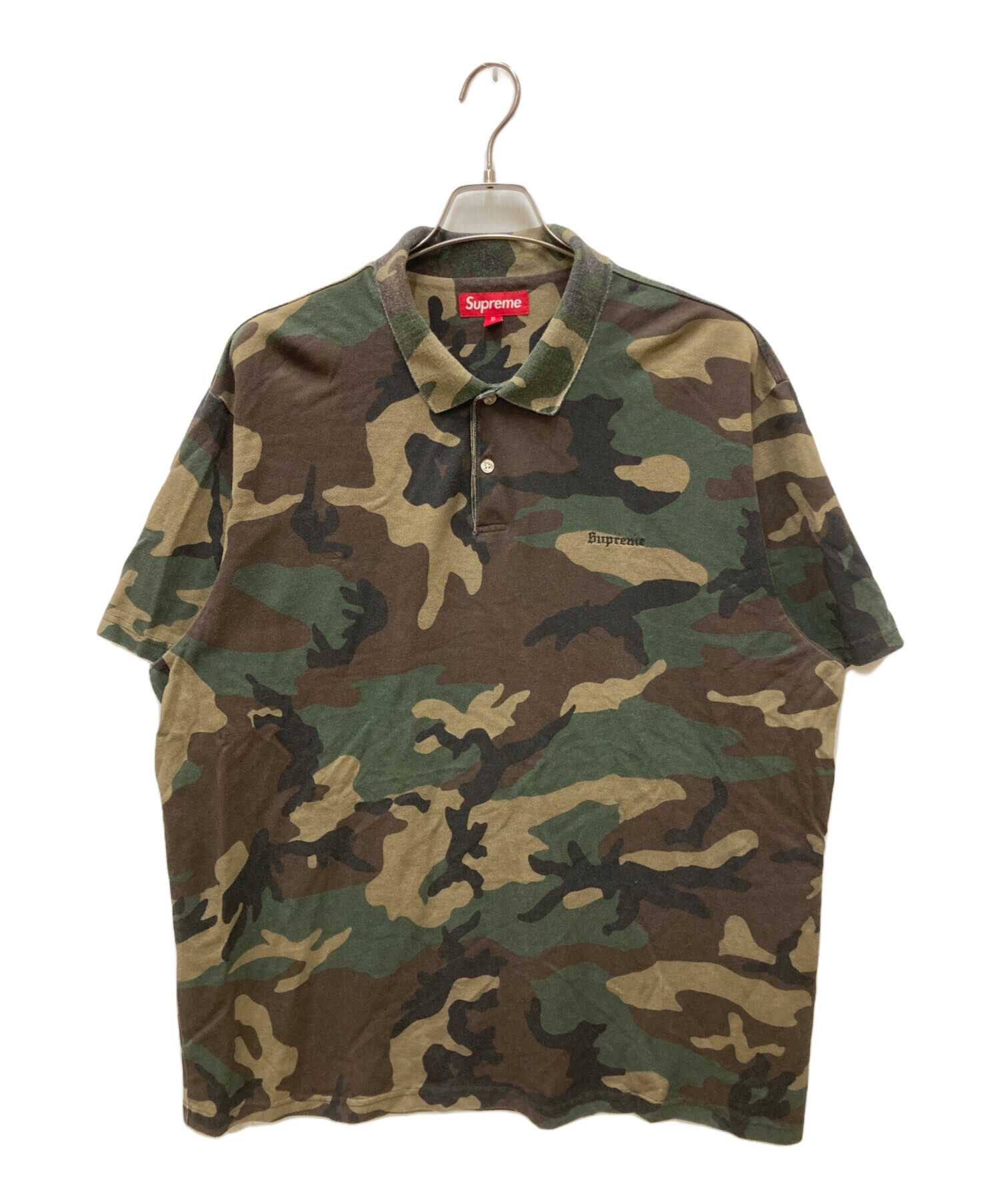 Supreme 迷彩柄 ポロシャツ 中古・古着通販】Supreme (シュプリーム) 25SS Washed Camo Polo