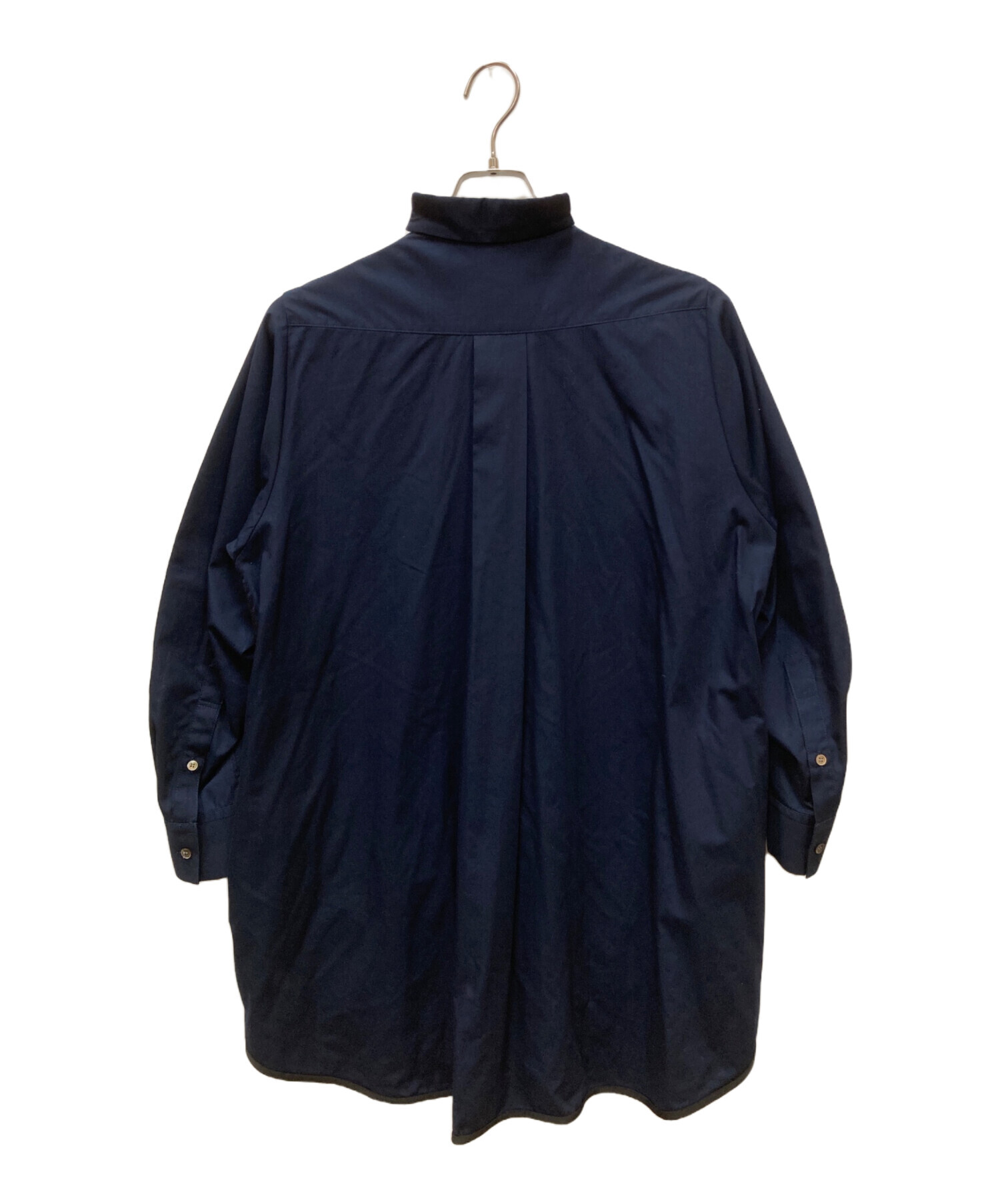 中古・古着通販】sacai (サカイ) シャツ×スウェットドッキング再構築