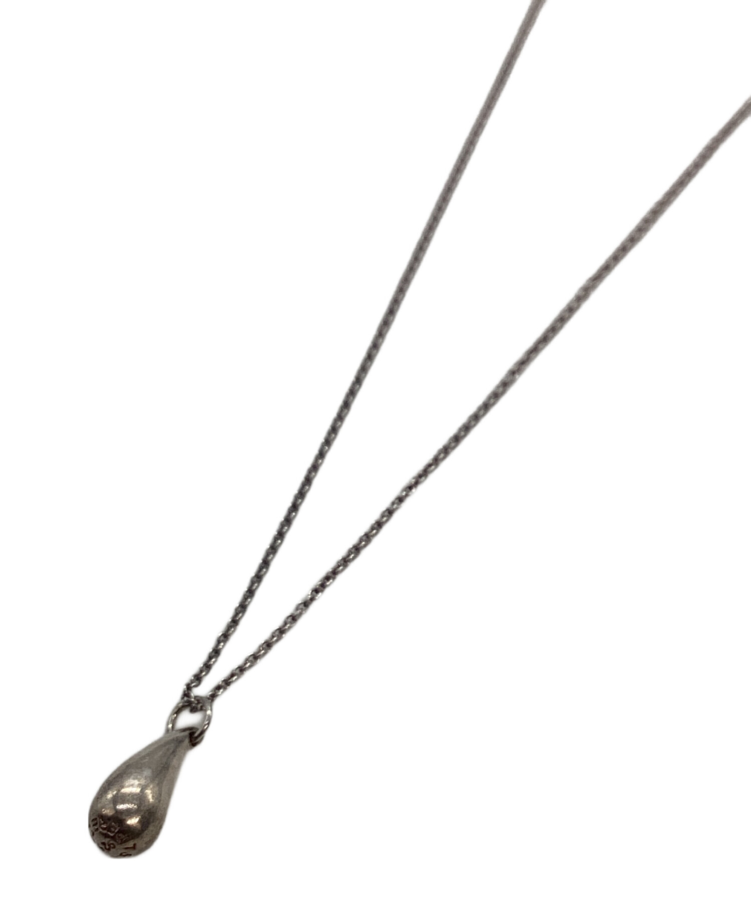 Tiffany ティファニー ティアドロップ ネックレス シルバー925 ラージ 