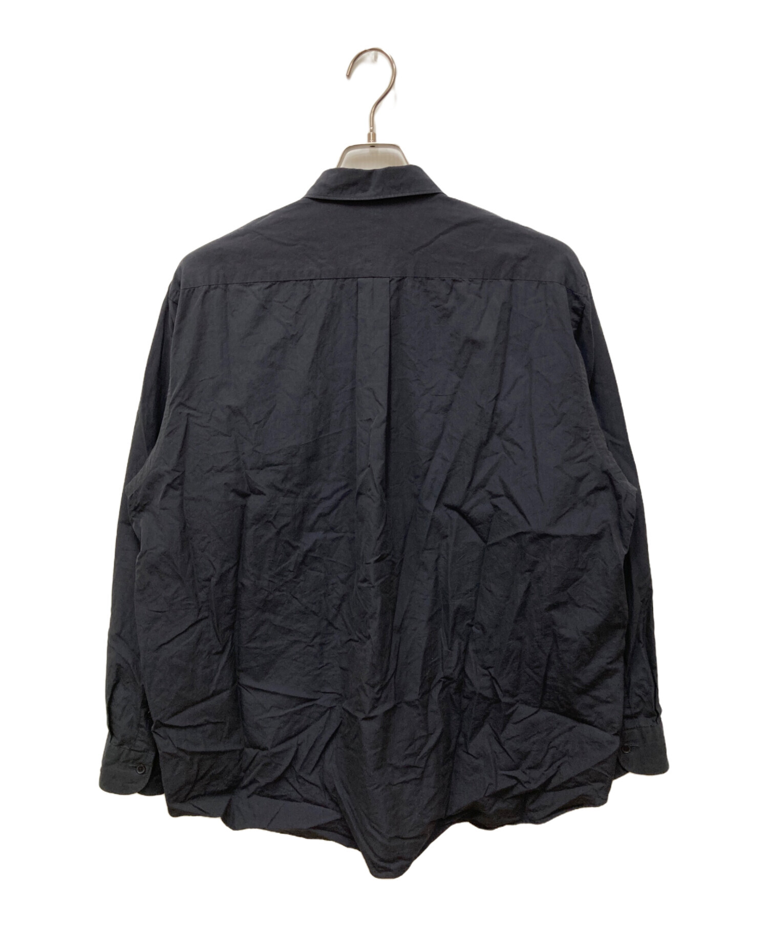 中古・古着通販】COMOLI (コモリ) コモリシャツ ネイビー サイズ:2