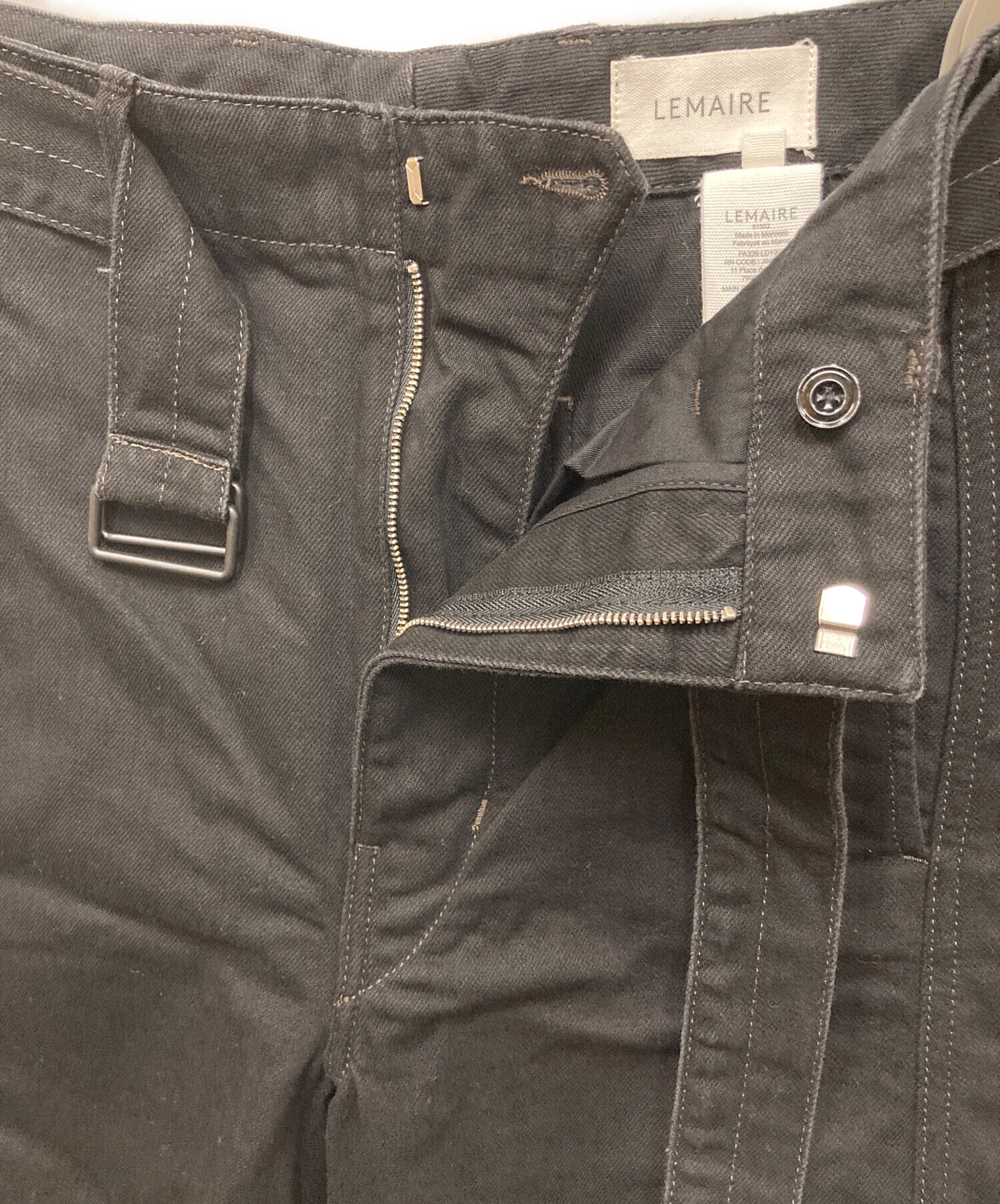中古・古着通販】LEMAIRE (ルメール) TWISTED BELTED PANTS 