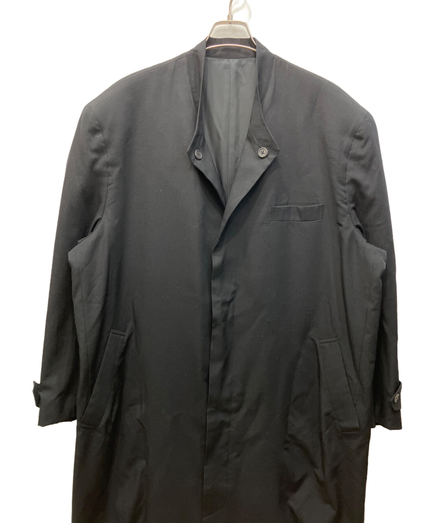 YOHJI YAMAMOTO ヨウジヤマモト ブラウス S グレー 【古着】【中古】【送料無料】 中古・古着通販】Yohji Yamamoto pour homme (ヨウジヤマモト