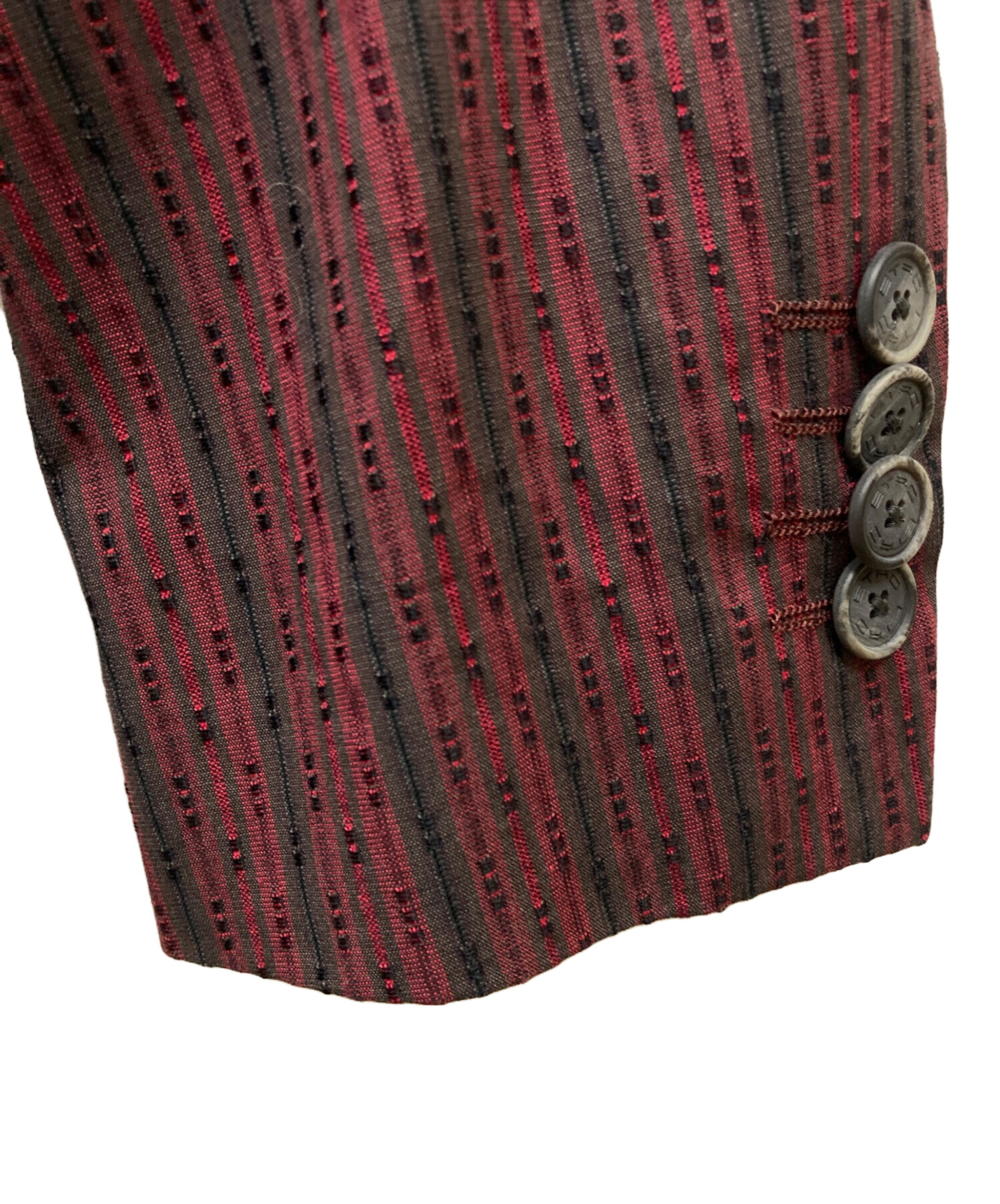 中古・古着通販】ETRO (エトロ) テーラードジャケット レッド サイズ