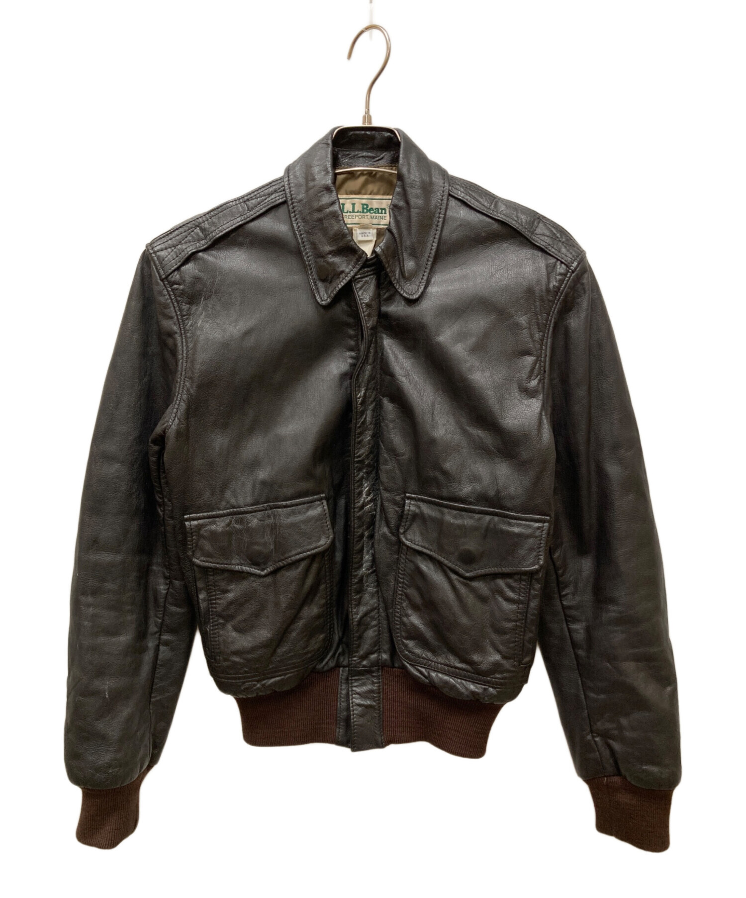 中古・古着通販】L.L.Bean (エルエルビーン) A2ゴートレザージャケット