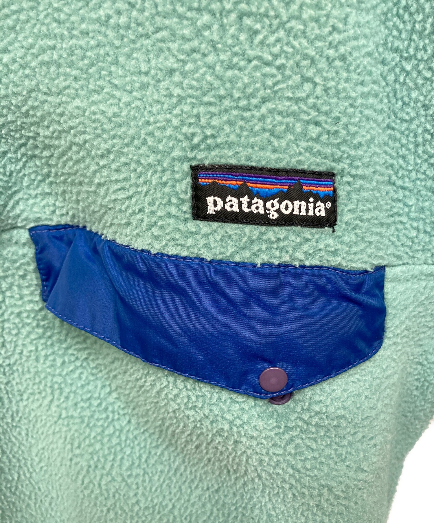 中古・古着通販】Patagonia (パタゴニア) シンチラスナップT ミント