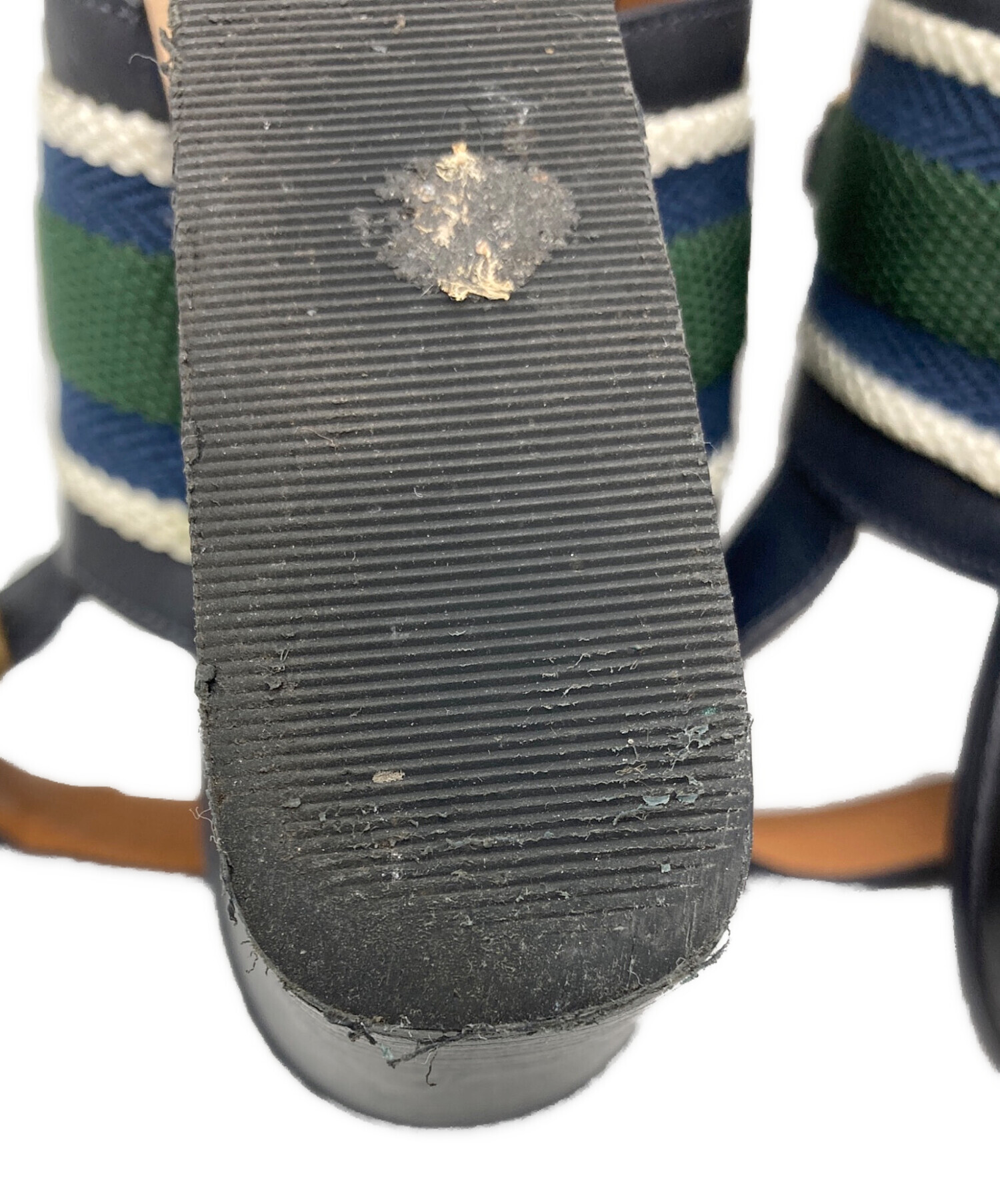 中古・古着通販】TORY BURCH (トリーバーチ) サンダル ネイビー サイズ