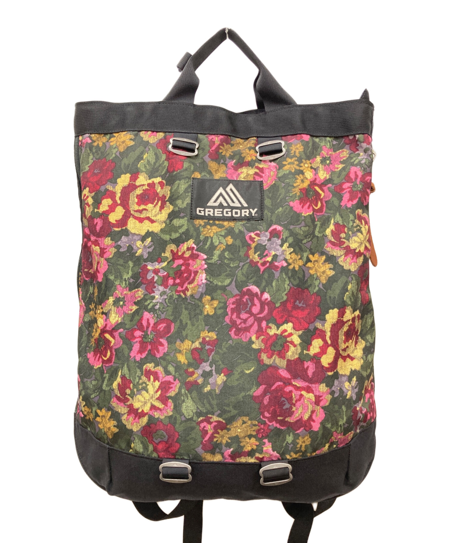 グレゴリー　ダッフルバッグ　フラワータペストリー 大きめサイズ　Ｍ　旧タグ GREGORY ボストンバッグ 「GREGORY/グレゴリー」ダッフルバッグXS