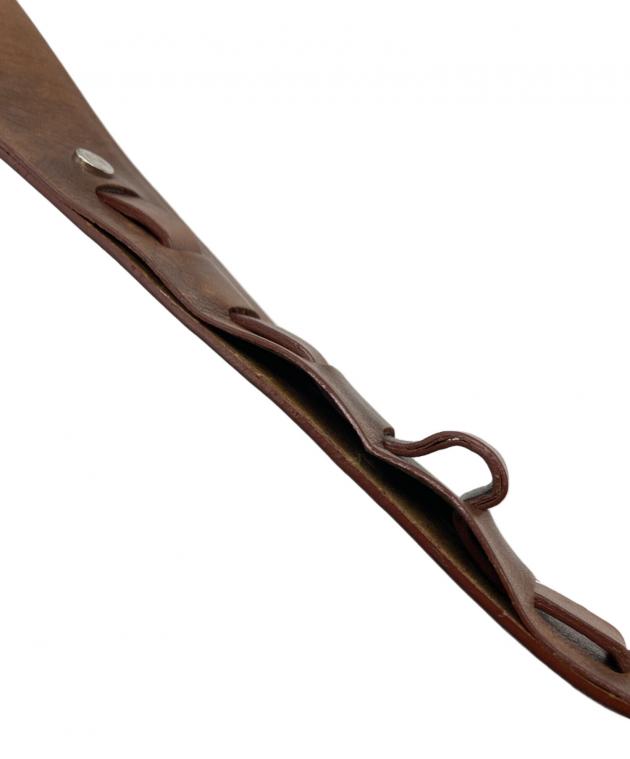 ヴィンテージ CELINE セリーヌ ペリカンフック ベルト レディース 中古・古着通販】CELINE (セリーヌ) ペリカンフックレザーベルト