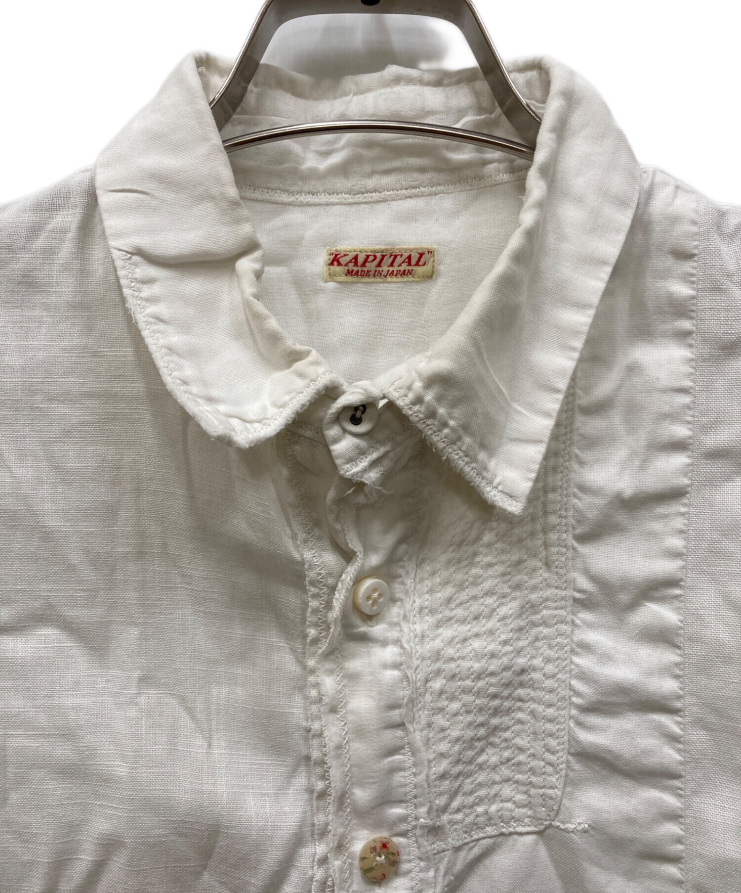 中古・古着通販】KAPITAL (キャピタル) コットンリネンパッチワーク