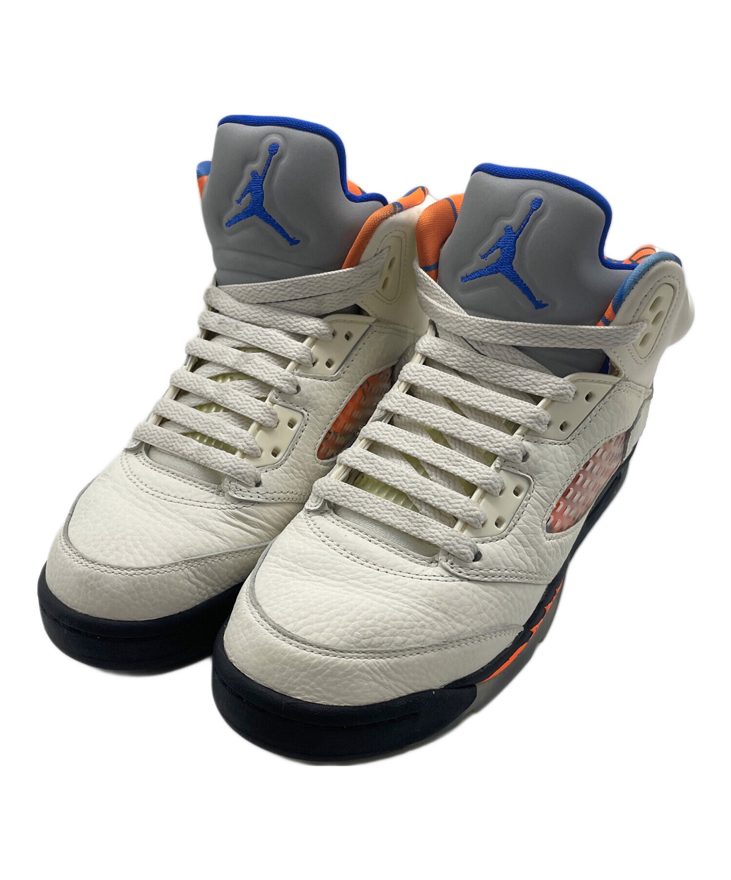 中古・古着通販】NIKE (ナイキ) AIR JORDAN 5 RETRO ホワイト サイズ 
