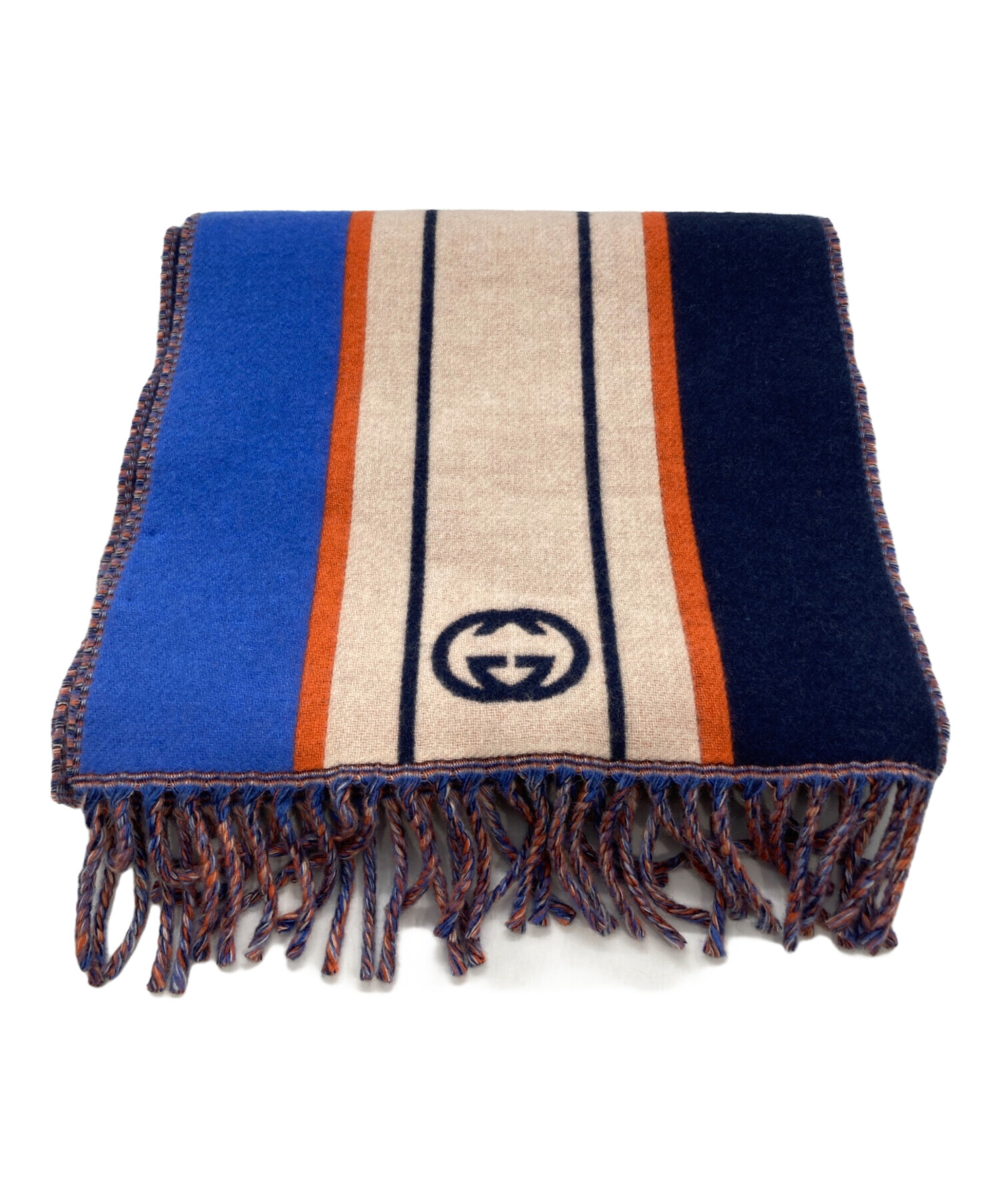 中古・古着通販】GUCCI (グッチ) インターロッキングカシミヤ混