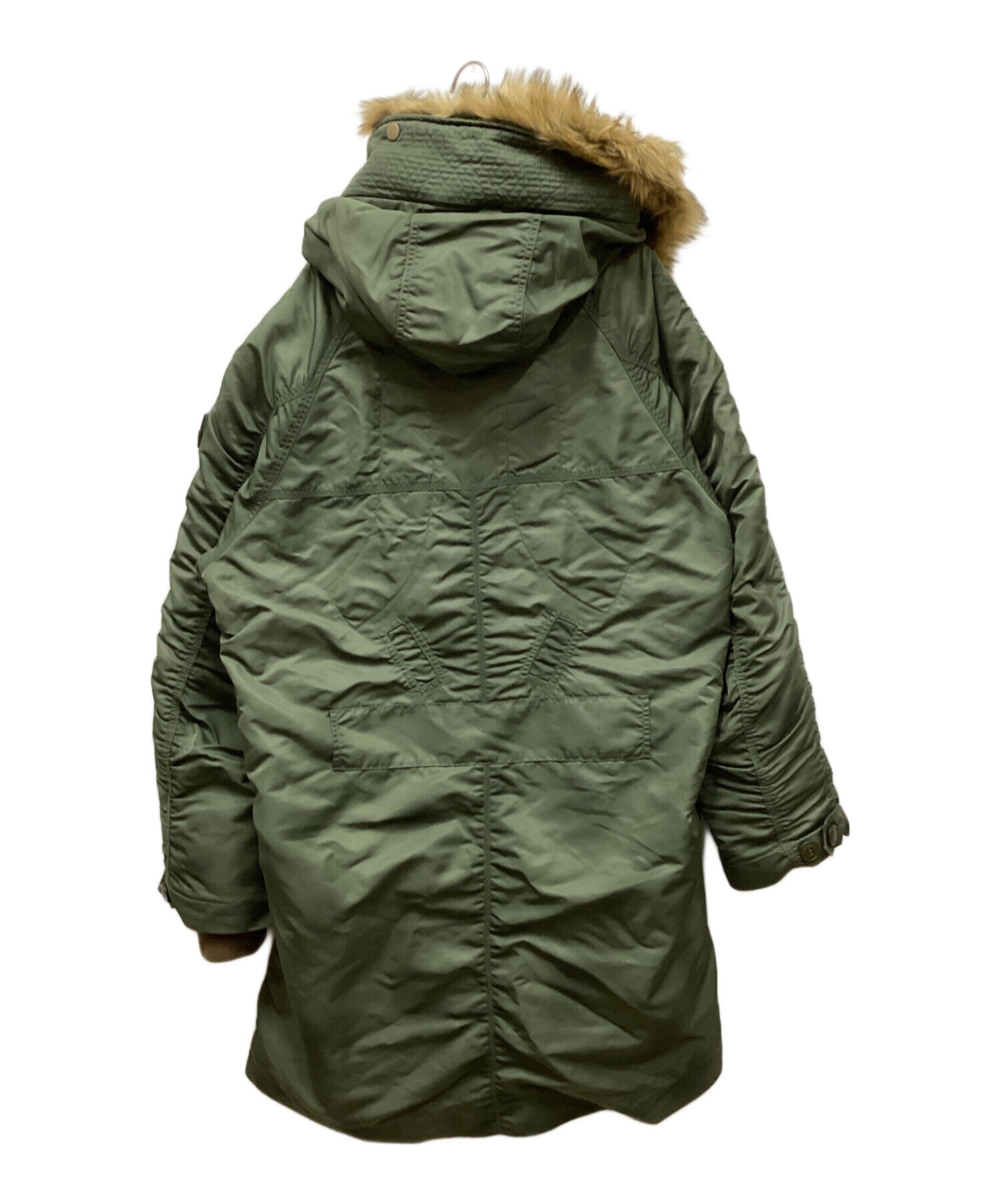 中古・古着通販】DIESEL (ディーゼル) モッズコート オリーブ サイズ:M