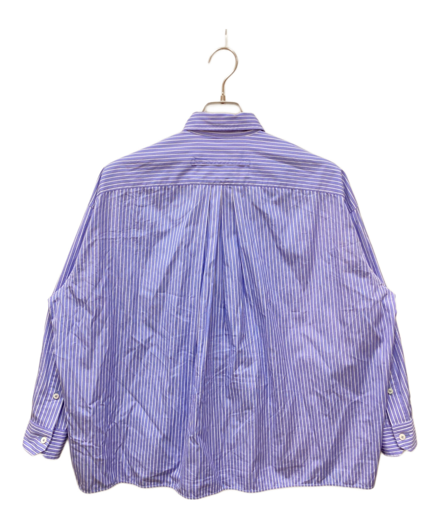 中古・古着通販】TICCA (ティッカ) スクエアビッグシャツ ブルー