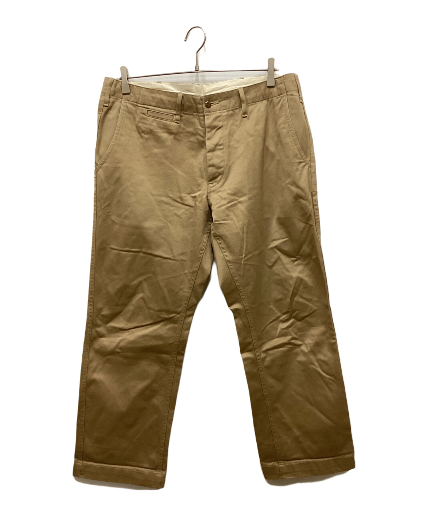 中古・古着通販】BURGUS PLUS (バーガスプラス) チノパン ベージュ