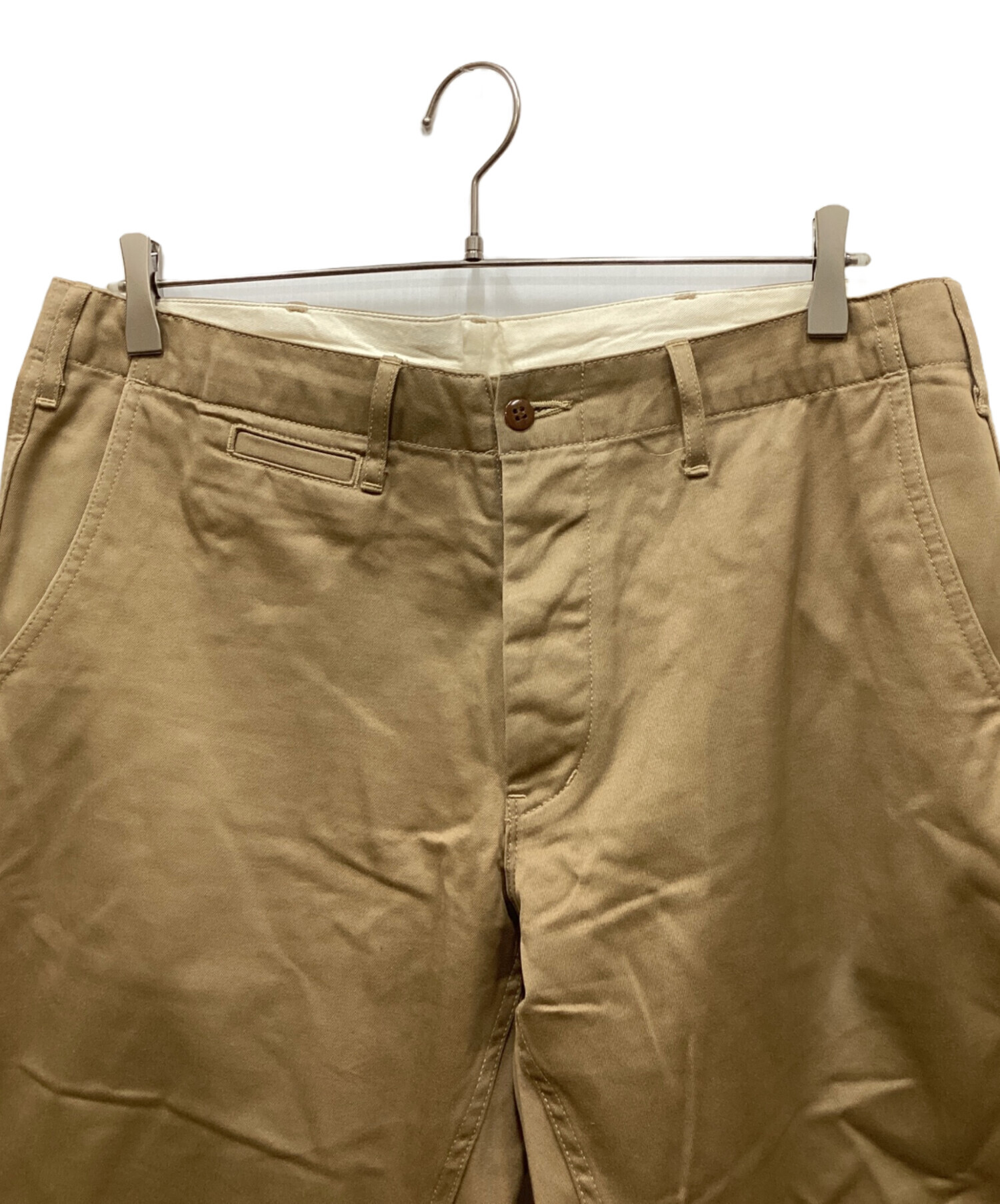 中古・古着通販】BURGUS PLUS (バーガスプラス) チノパン ベージュ