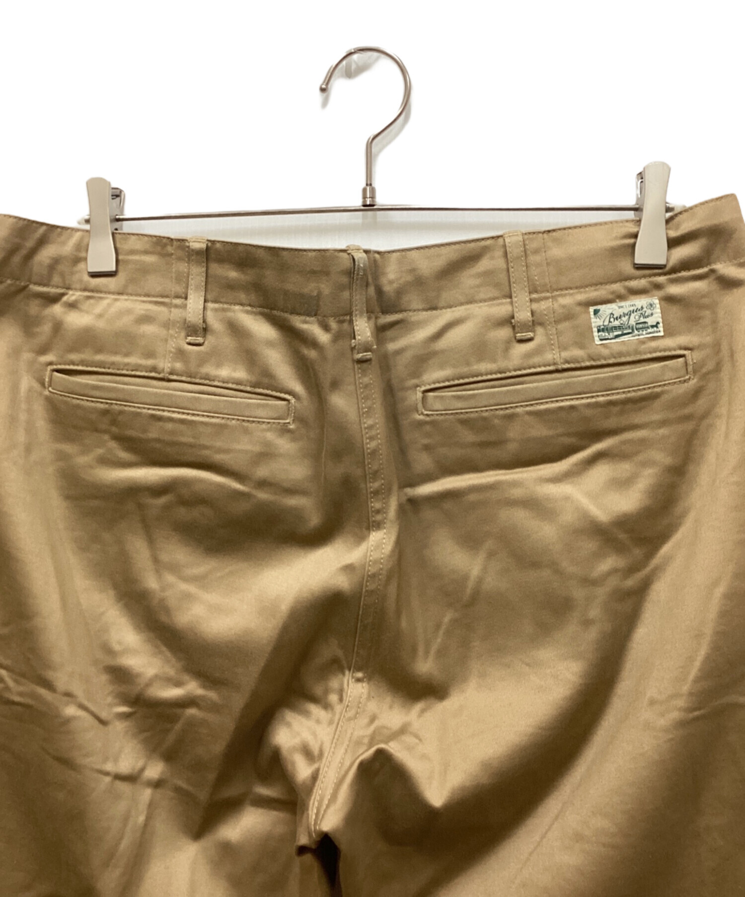 Burgus Plus チノパン ベージュ 中古・古着通販】BURGUS PLUS (バーガスプラス) チノパン ベージュ
