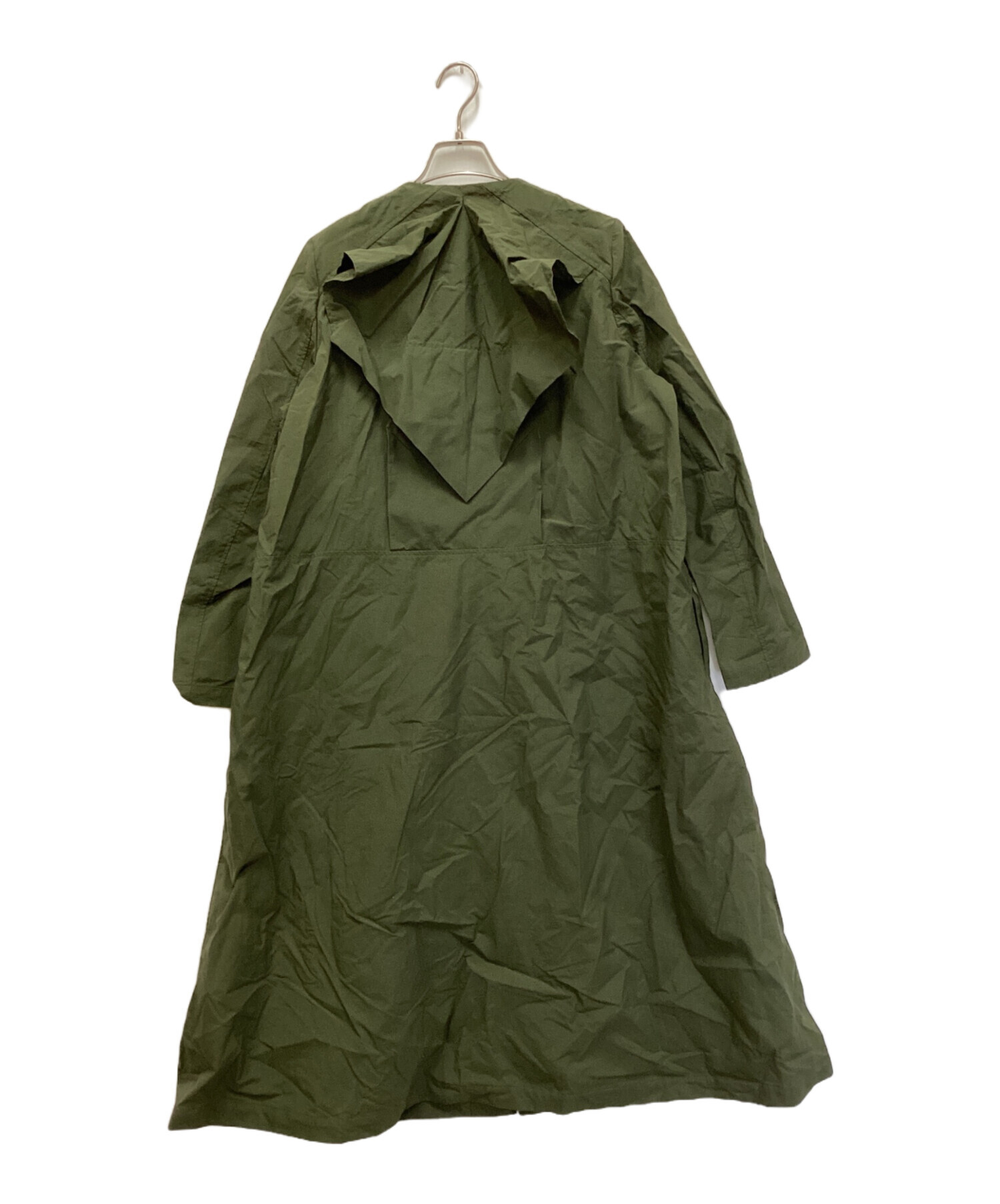 中古・古着通販】UN3D. (アンスリード) ナイロンコート グリーン