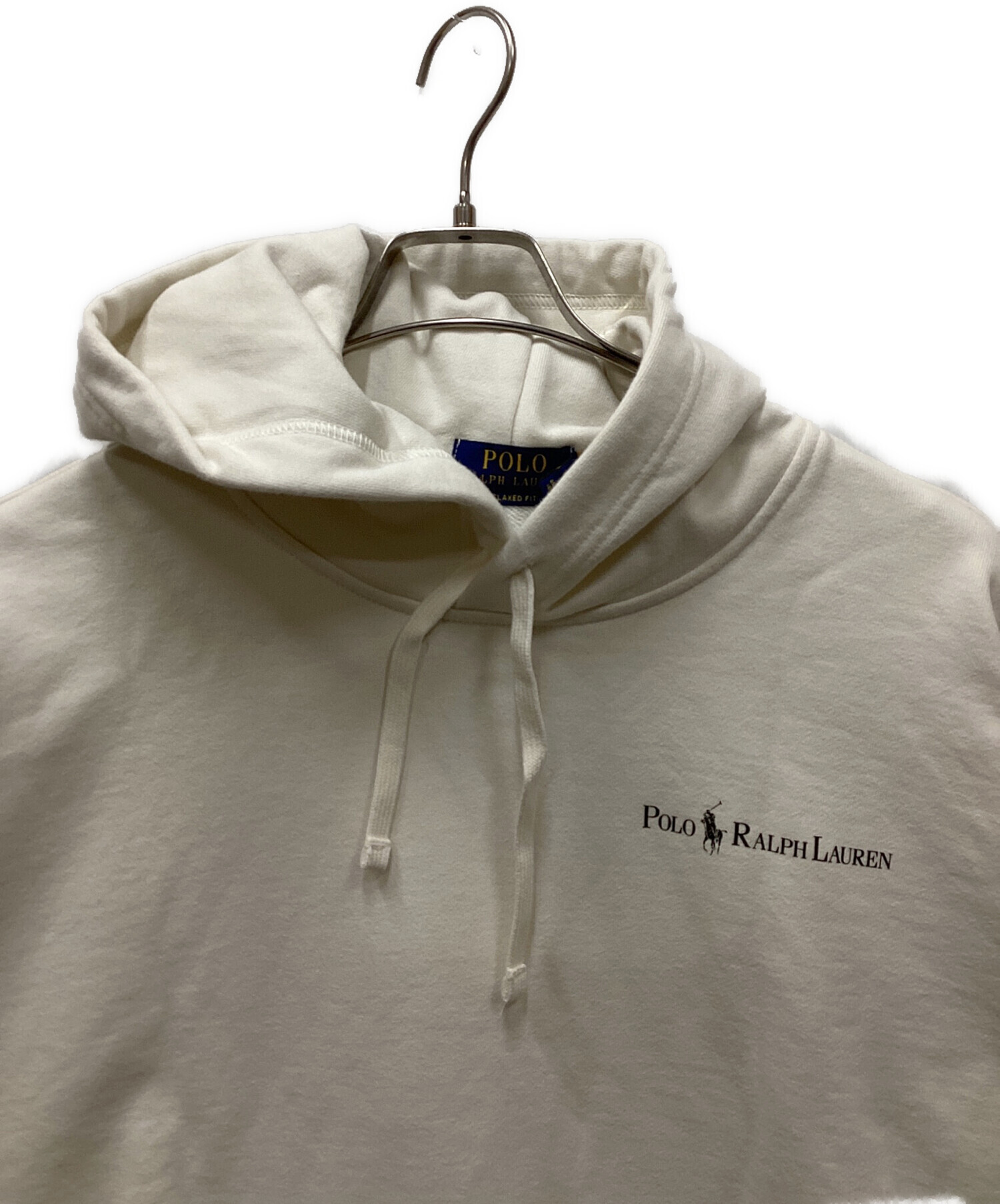 【新品未使用タグ付き】　ポロラルフローレン　パーカー　ホワイト　M 中古・古着通販】POLO RALPH LAUREN (ポロ・ラルフローレン) ロゴ