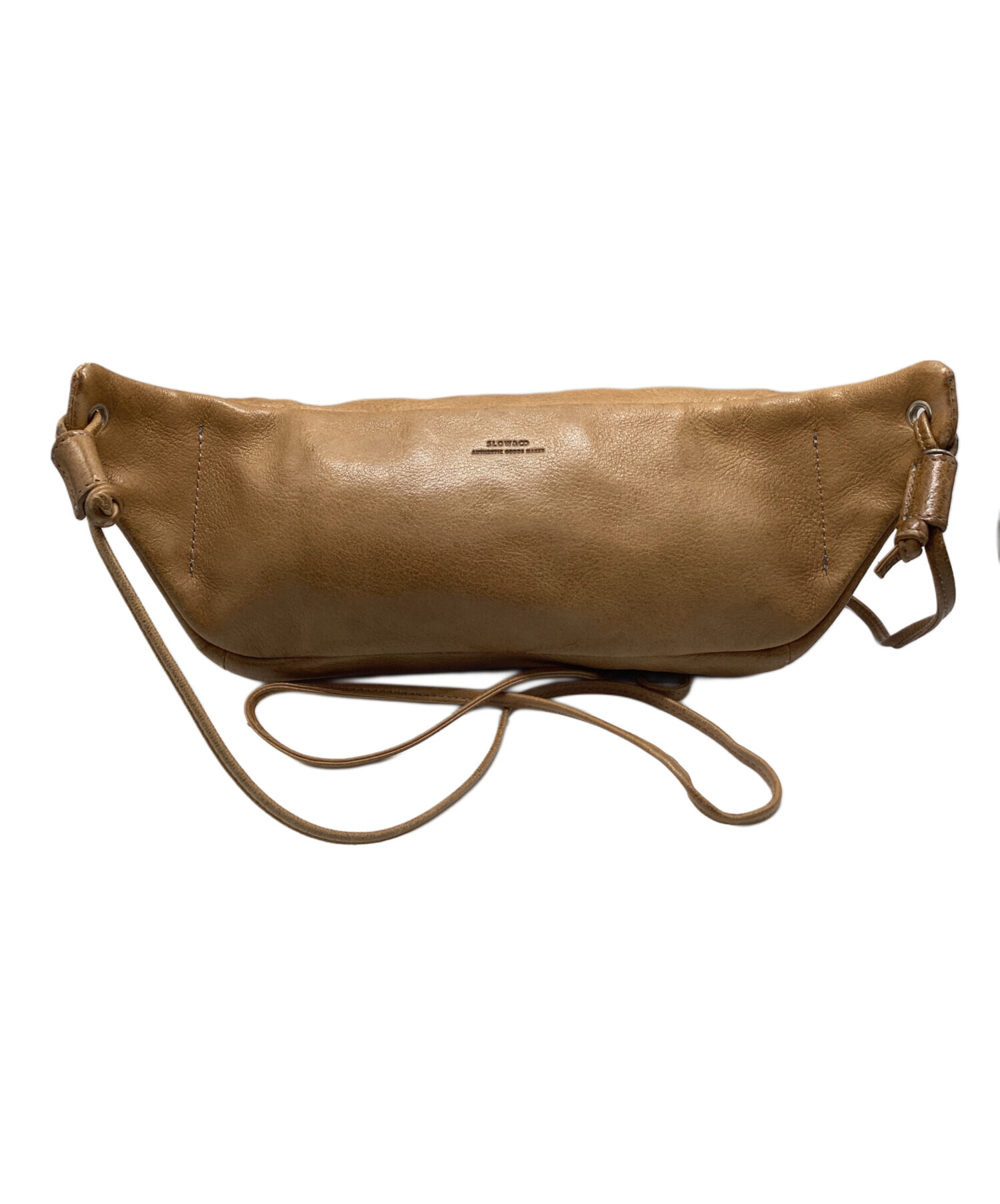 中古・古着通販】SLOW&CO (スロウアンドコー) レザーショルダーバッグ 