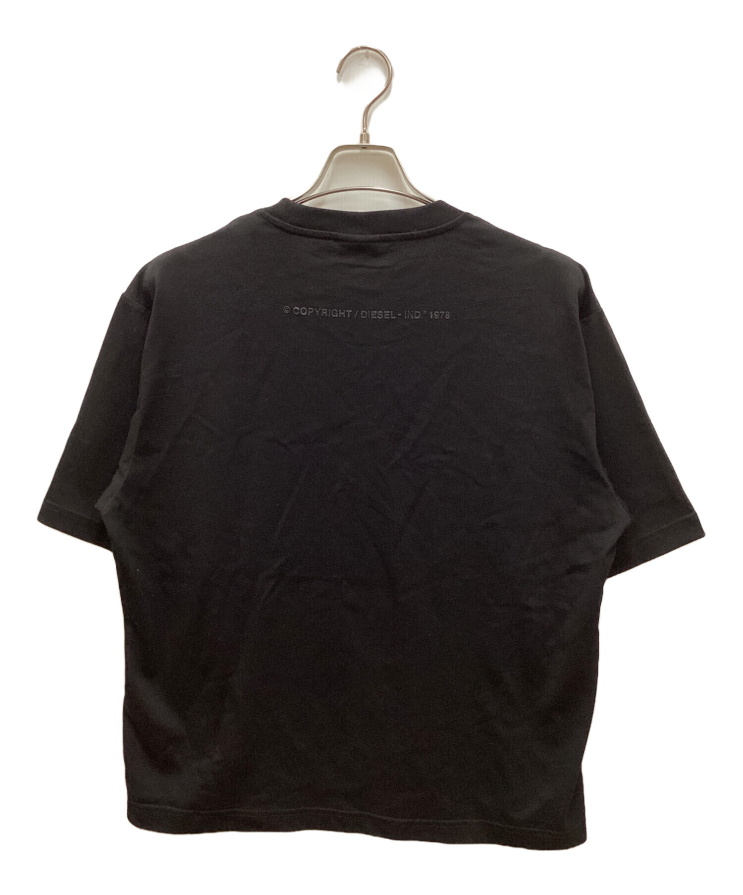 中古・古着通販】DIESEL (ディーゼル) ピアスマスクプリントTシャツ 