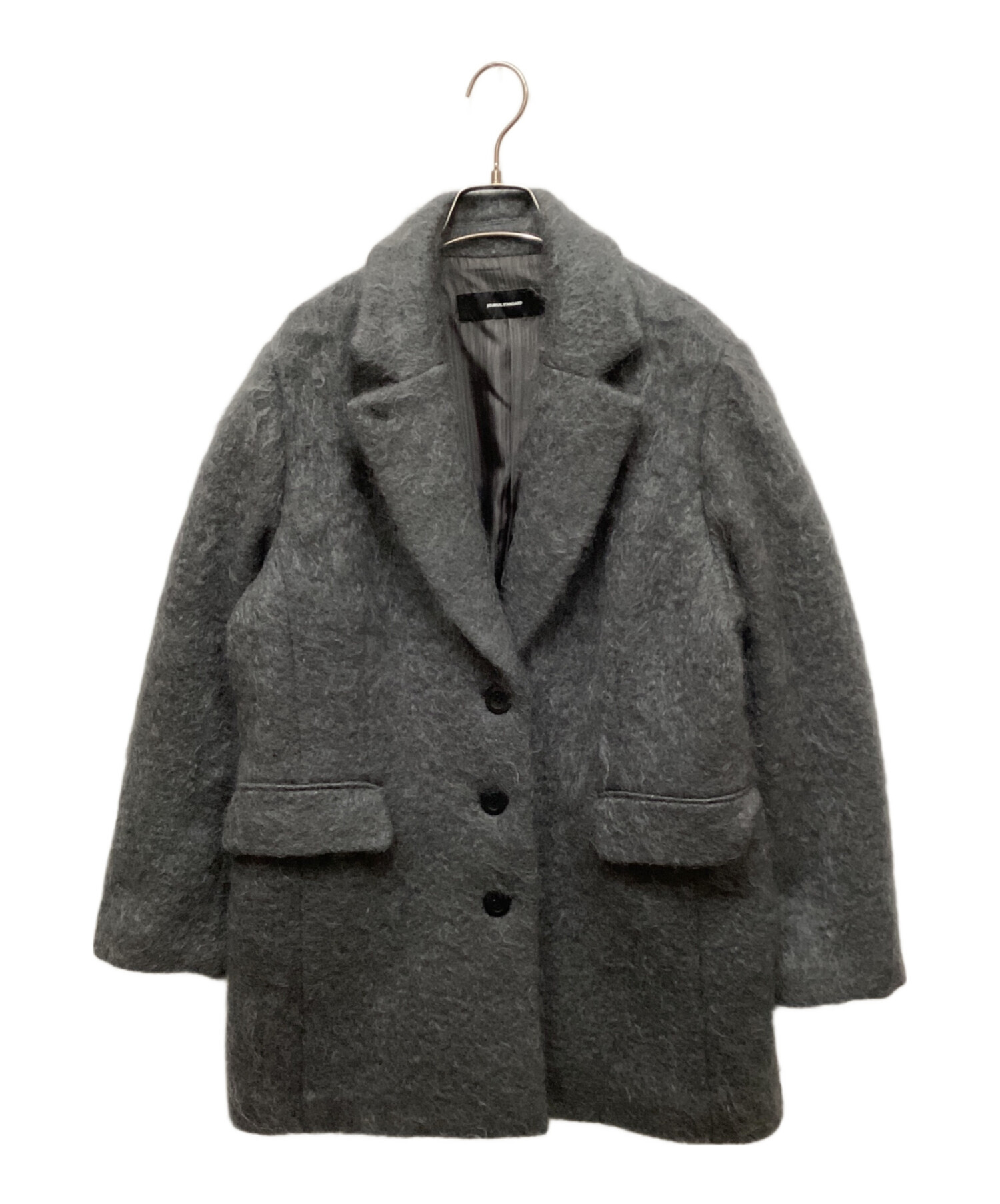 ジャーナルスタンダードレサージュ　モヘアシャギーコート journal standard L'essage コート アウター モヘヤMIXシャギーダブル