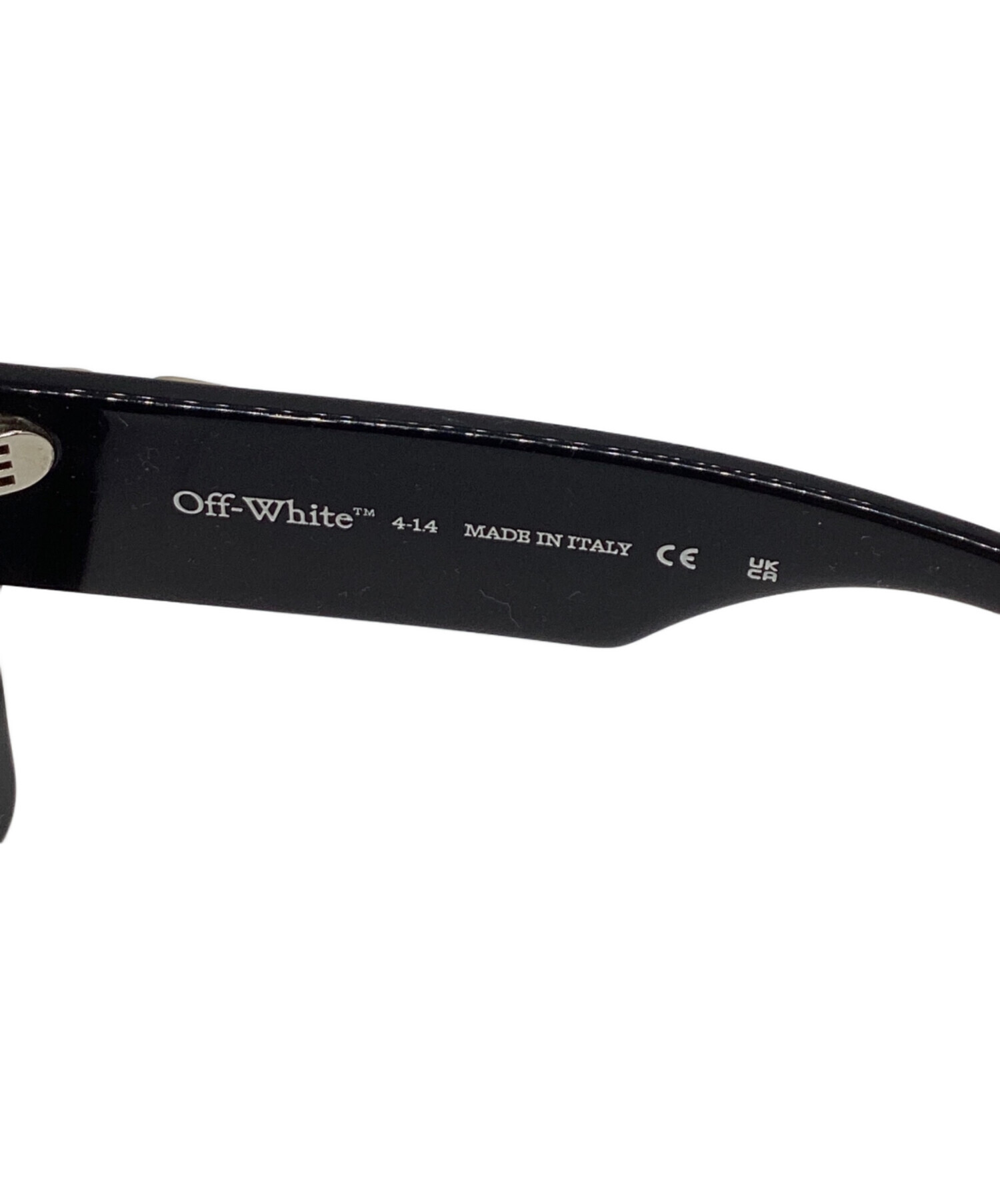 激レア Off-White CATALINA サングラス ブラック 中古・古着通販】OFFWHITE (オフホワイト) CATALINA SUNGLASSES
