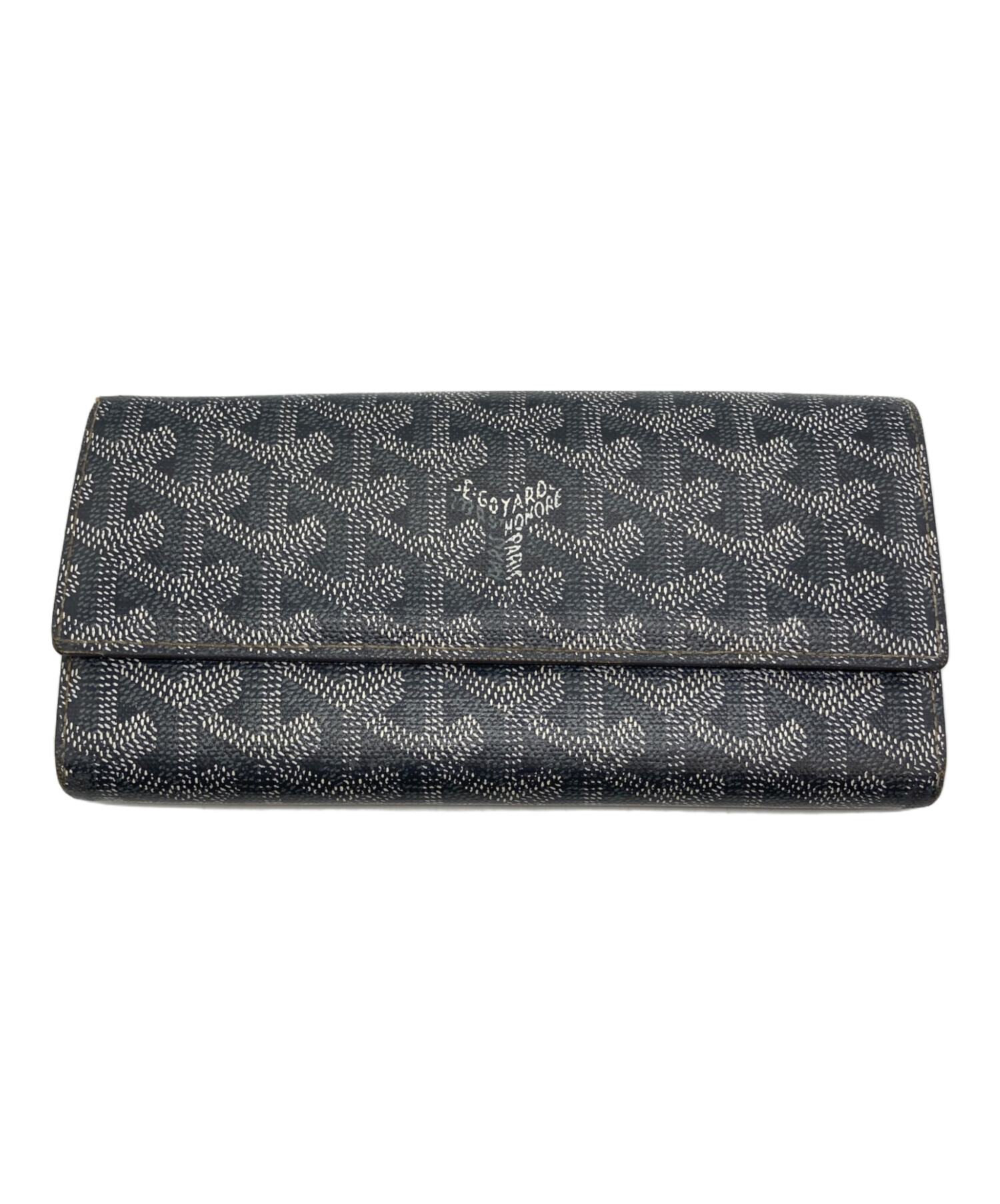 中古・古着通販】GOYARD (ゴヤール) 長財布 グレー｜ブランド・古着