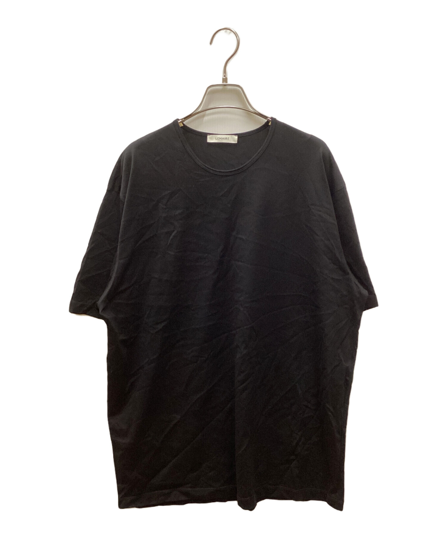 中古・古着通販】LEMAIRE (ルメール) RELAXED T-SHIRT ブラック サイズ