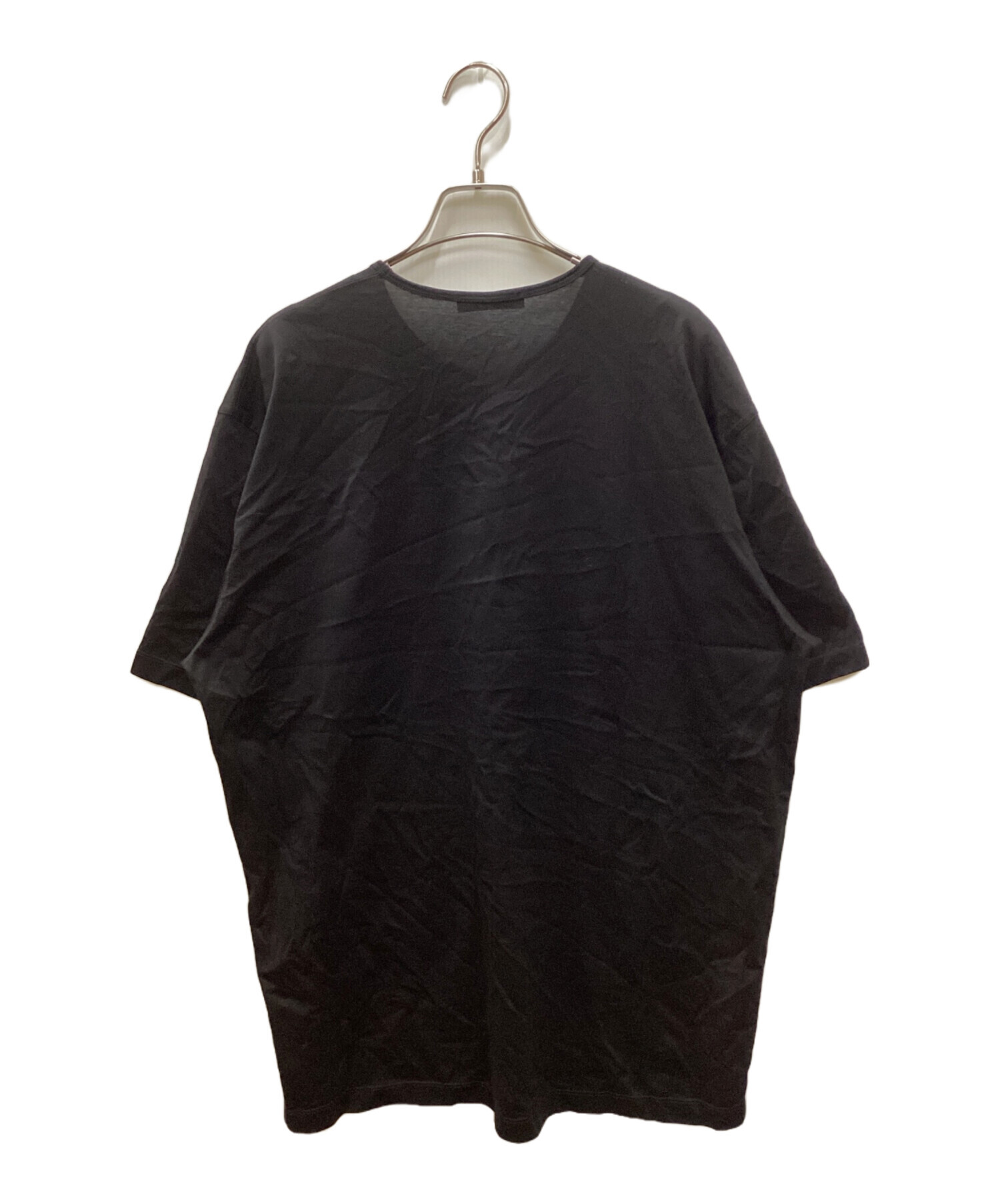 LEMAIRE TEE-SHIRT S BLACK ルメール ポケット Tシャツ カットソー S/S