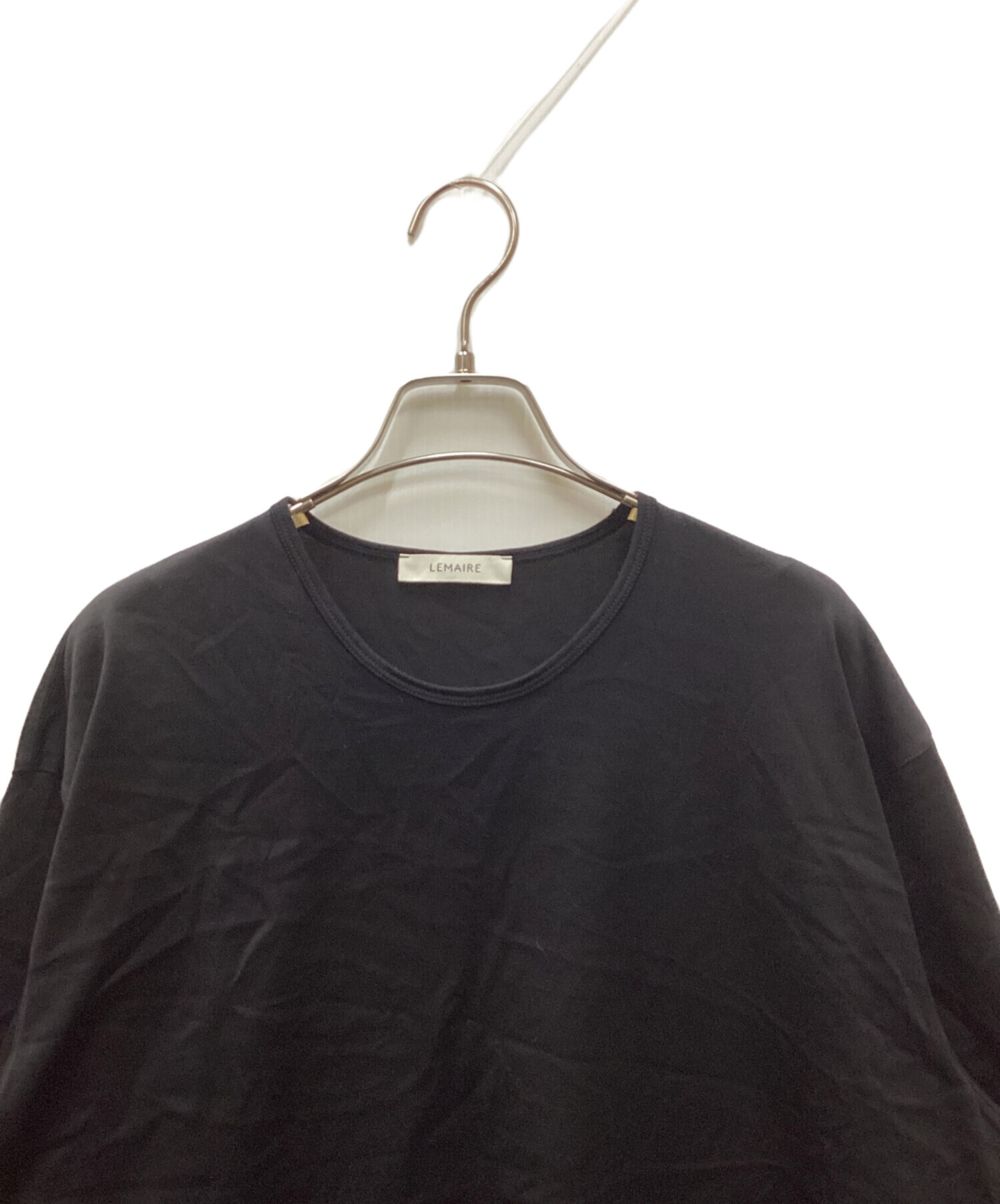 中古・古着通販】LEMAIRE (ルメール) RELAXED T-SHIRT ブラック サイズ