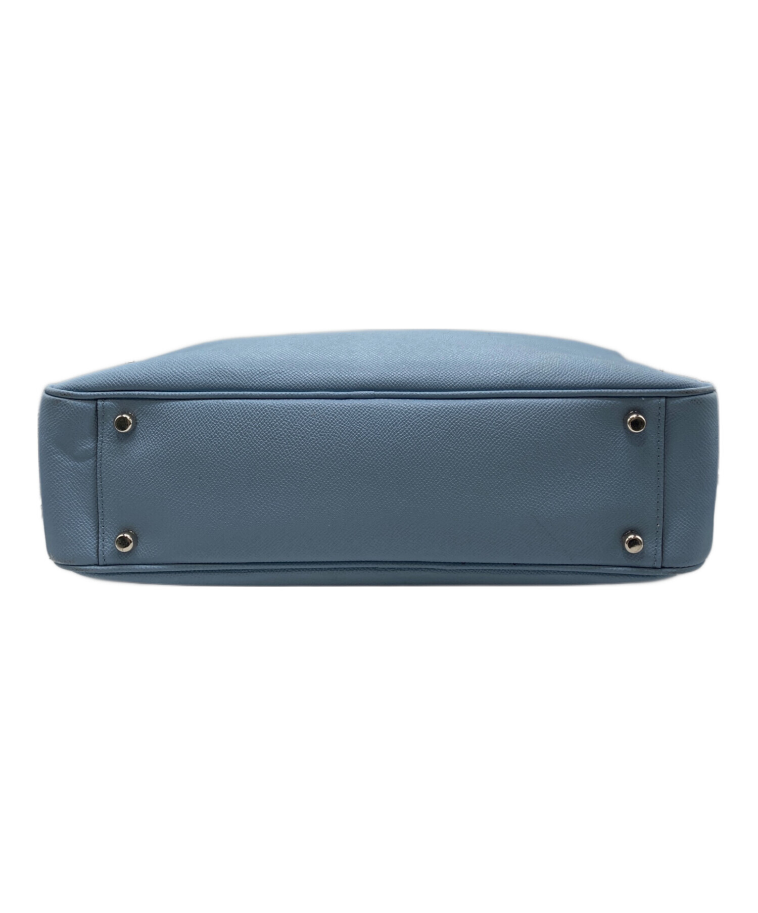 中古・古着通販】COACH (コーチ) ハドソンクロスグレイン スカイブルー 