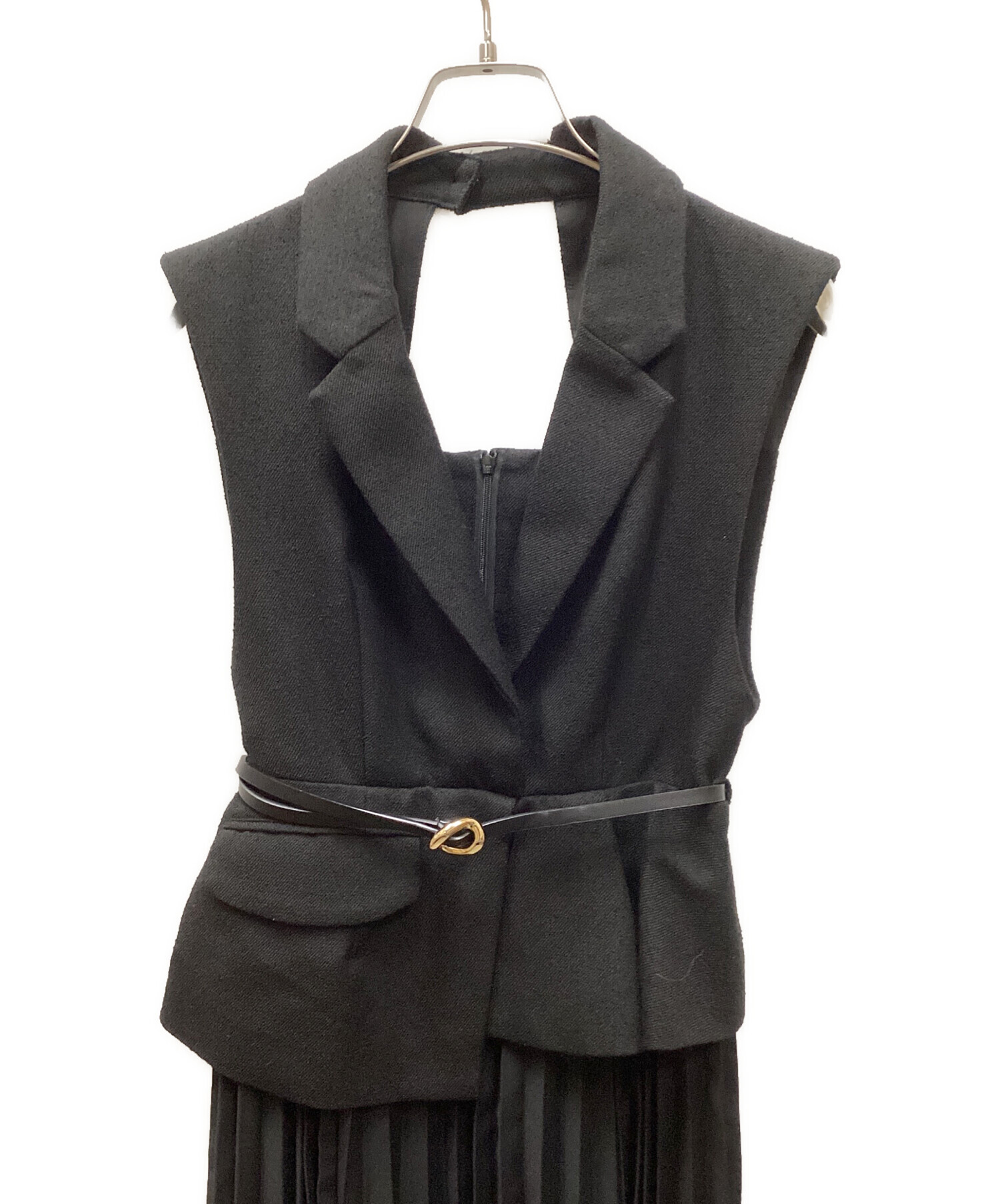 中古・古着通販】Snidel (スナイデル) ジレディティールジャンスカ