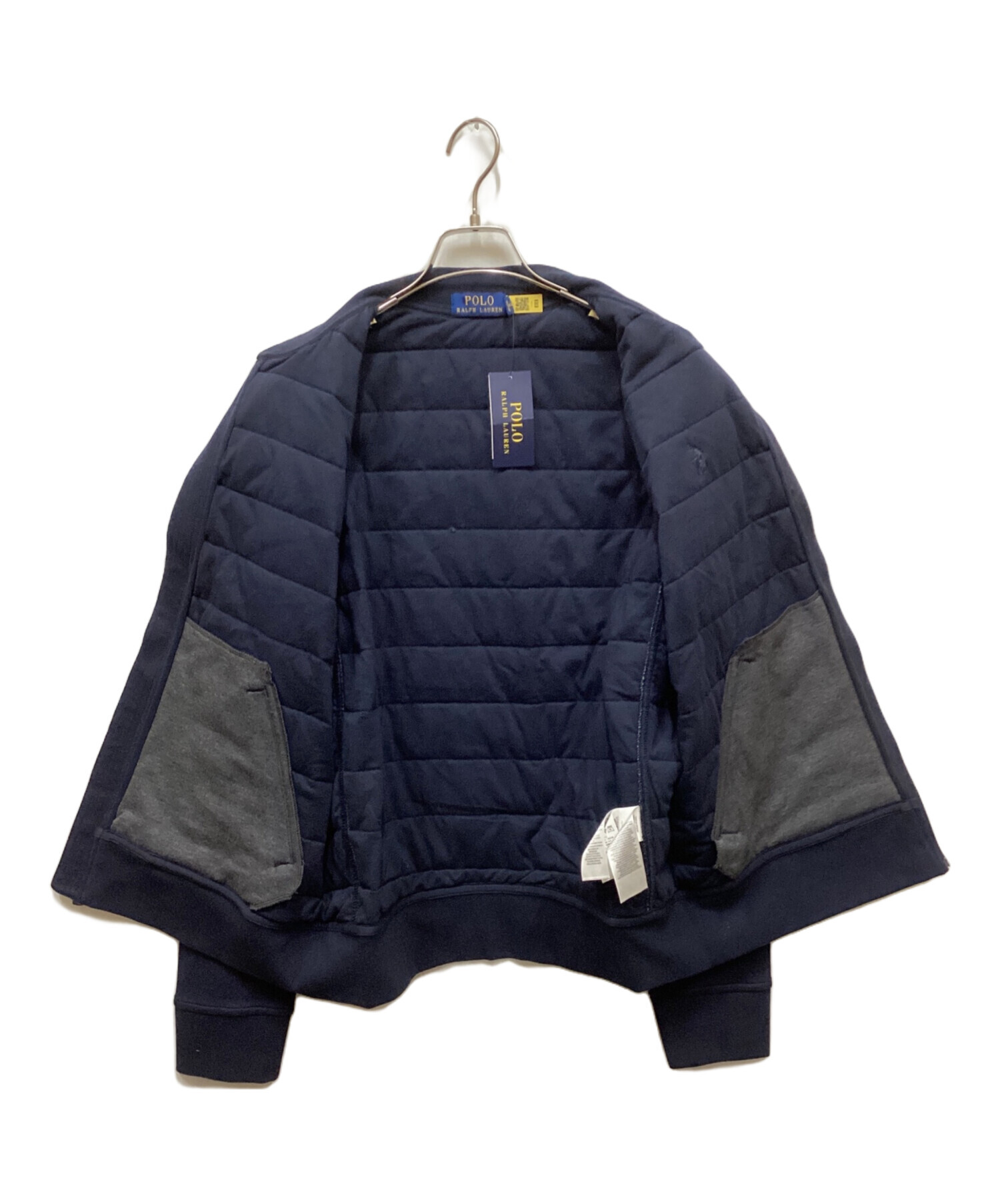 POLO ネイビー バルキーボンバージャケット POLO ネイビー バルキーボンバージャケット POLO RALPH LAUREN（ポロ