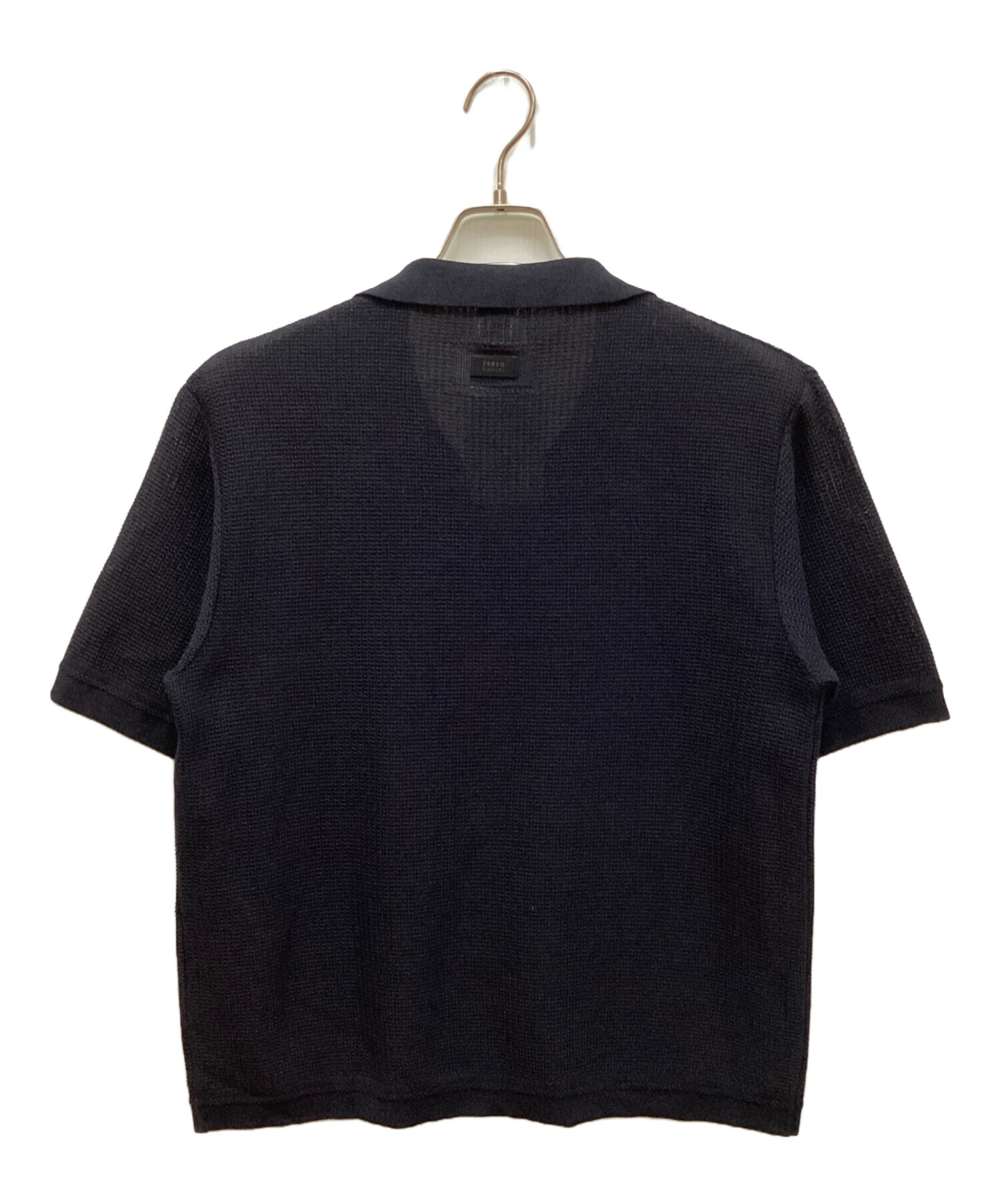 中古・古着通販】TAKEO KIKUCHI (タケオキクチ) ニットシャツ ネイビー 