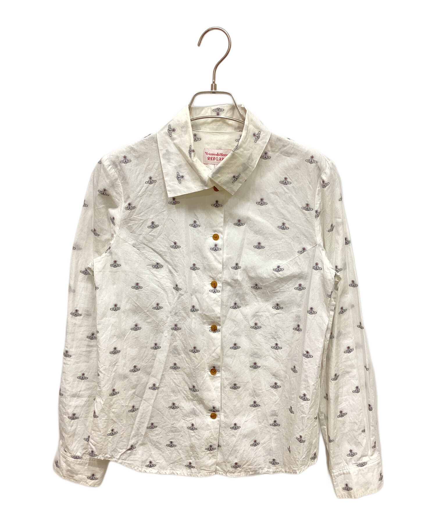 Vivienne Westwood RED LABEL 刺繍 シャツ ホワイト｜Vivienne