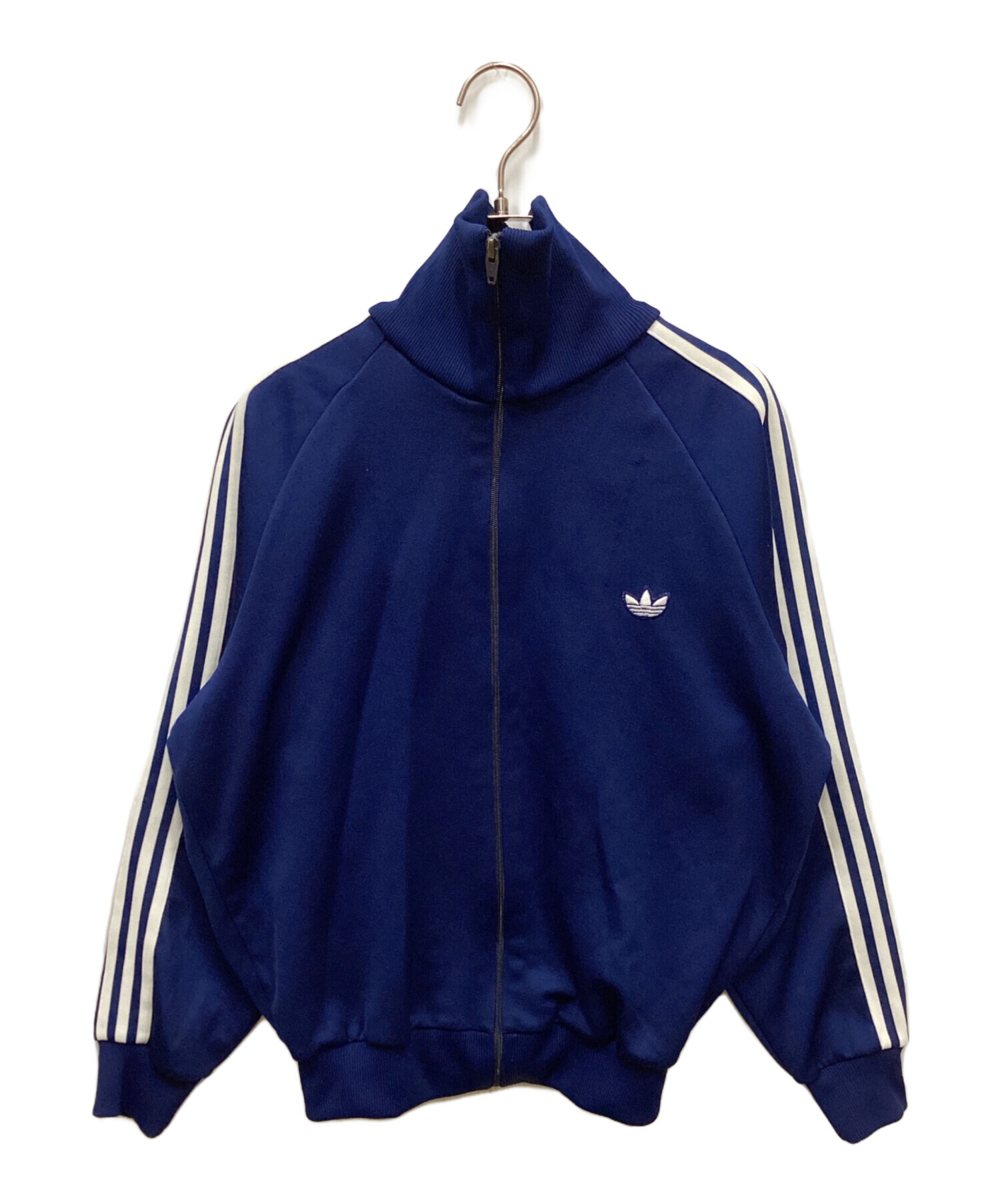 adidasアディダストラックジャケット青 中古・古着通販】adidas (アディダス) トラックジャケット ブルー