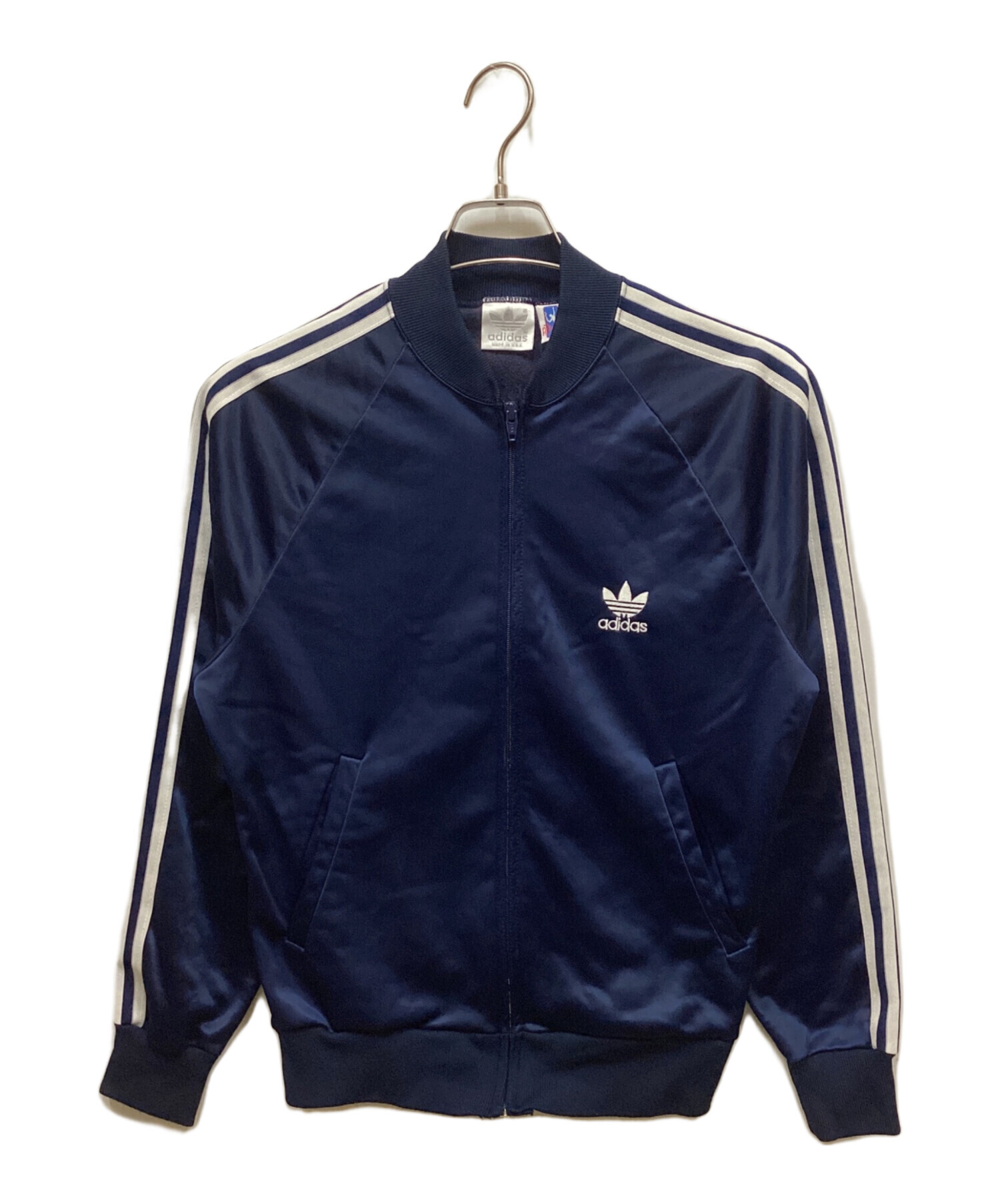 中古・古着通販】adidas (アディダス) トラックジャケット ネイビー