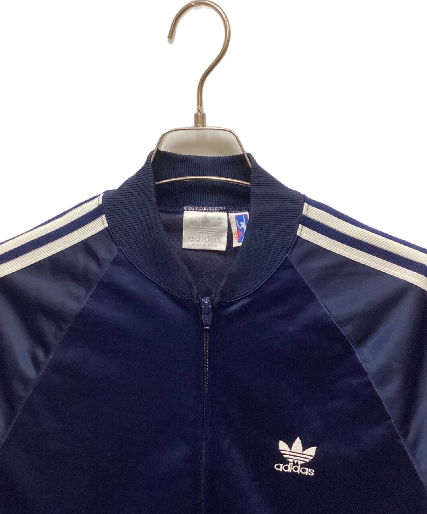 中古・古着通販】adidas (アディダス) トラックジャケット ネイビー