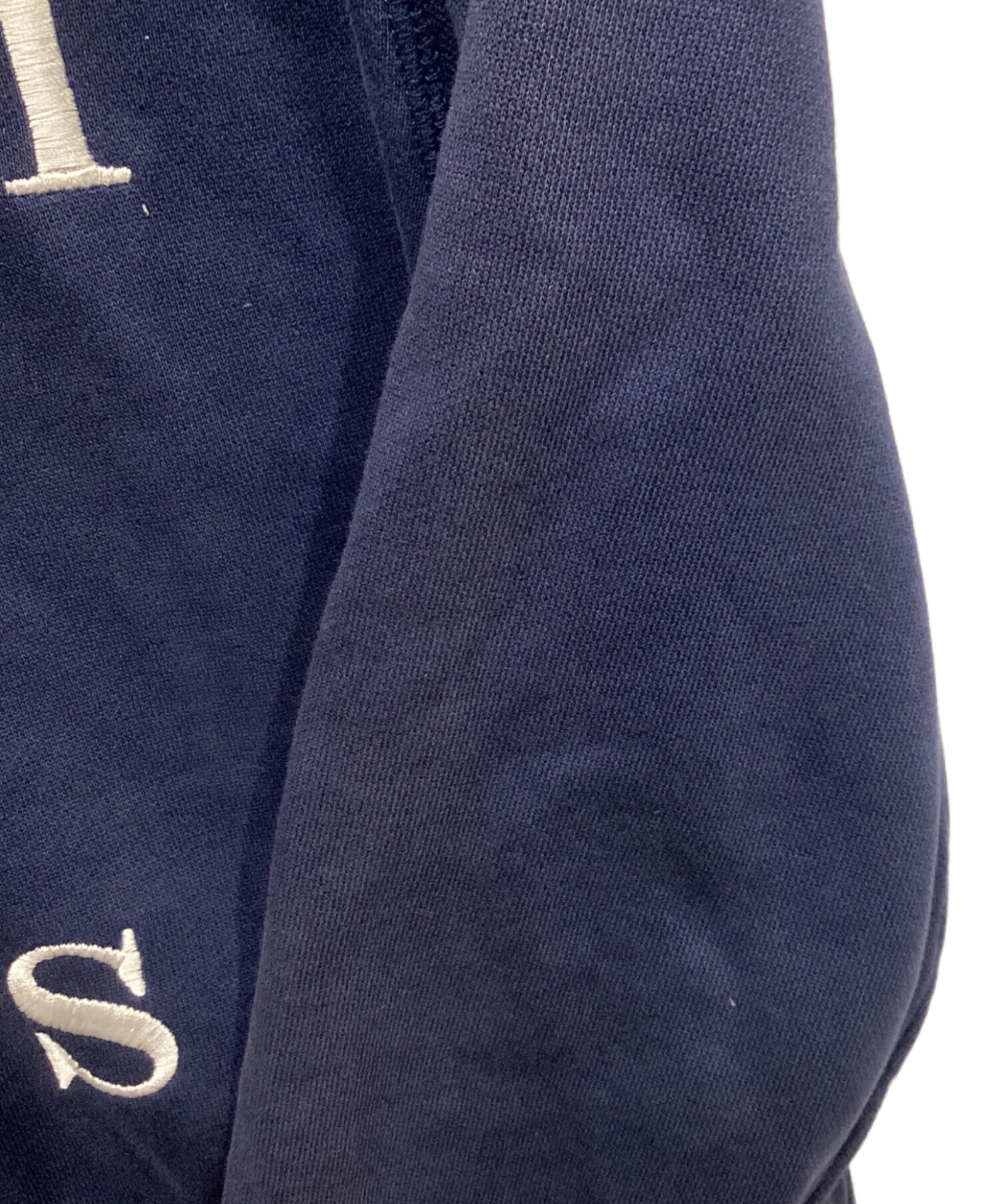 中古・古着通販】maison kitsune (メゾンキツネ) スタジャン ネイビー