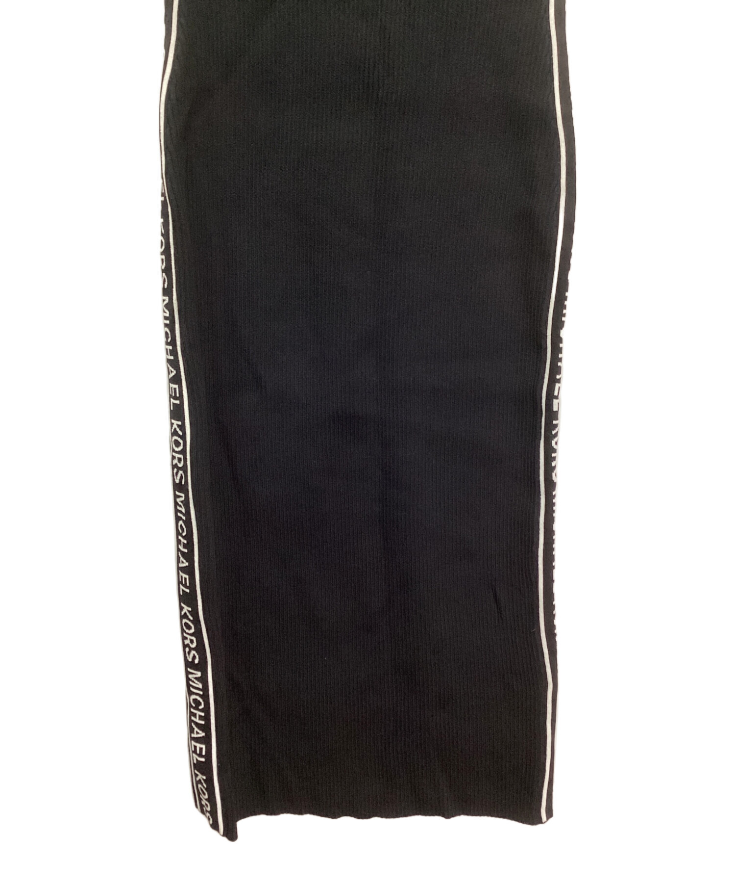 マイケルコース★黒ノースリーブロングワンピース 中古・古着通販】MICHAEL KORS (マイケル・コース) ニットノースリーブ