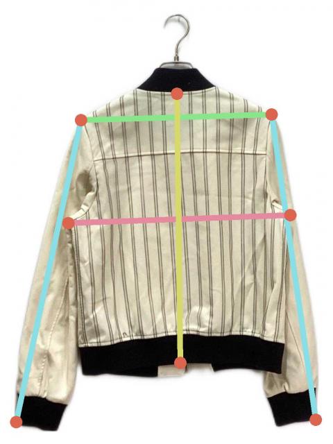 中古・古着通販】FRED PERRY (フレッドペリー) ストライプジャケット