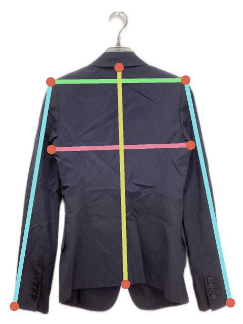 中古・古着通販】theory (セオリー) TAILOR GABE 2/1Bテーラード