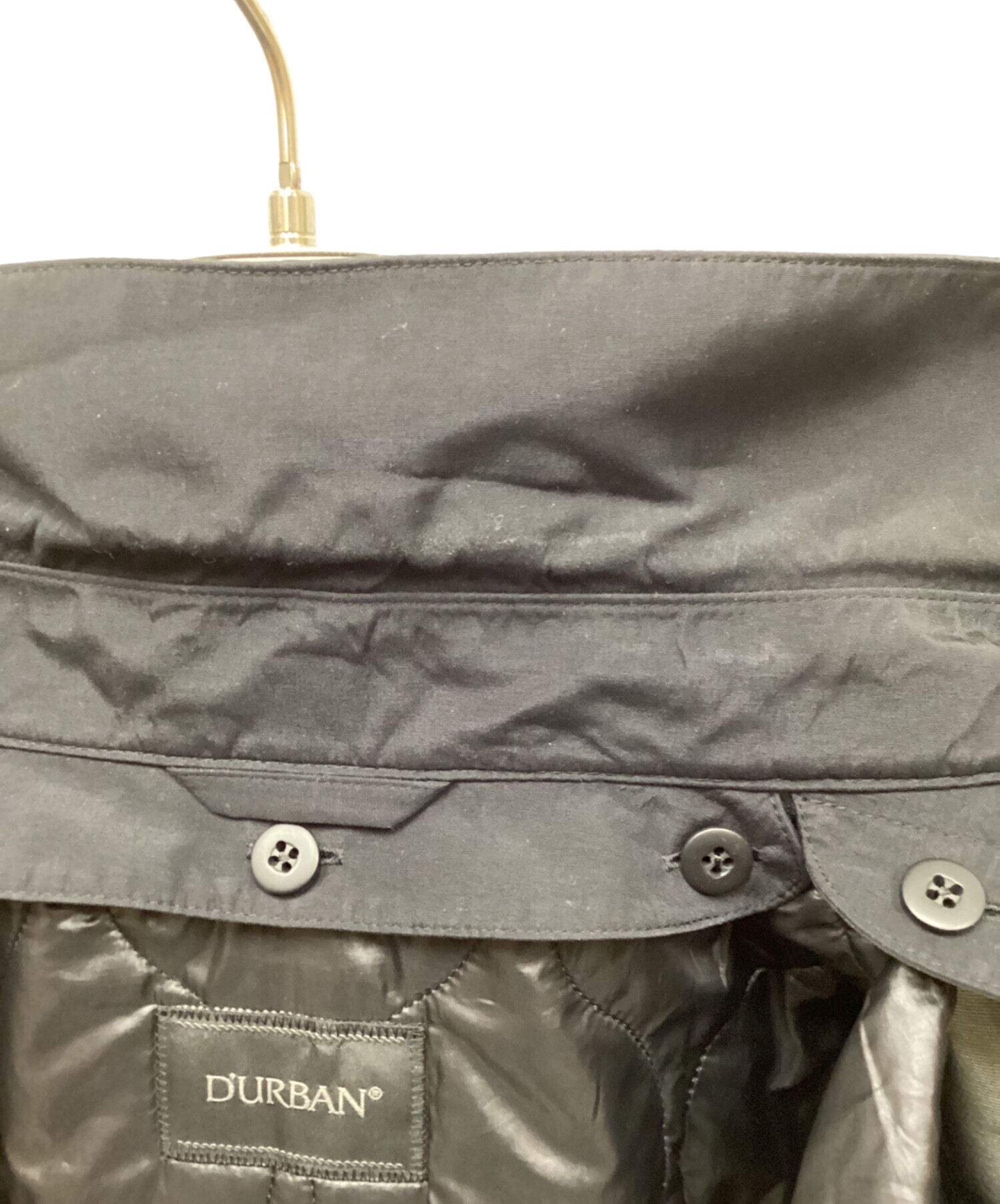 中古・古着通販】D'URBAN (ダーバン) ライナー付コート ブラック